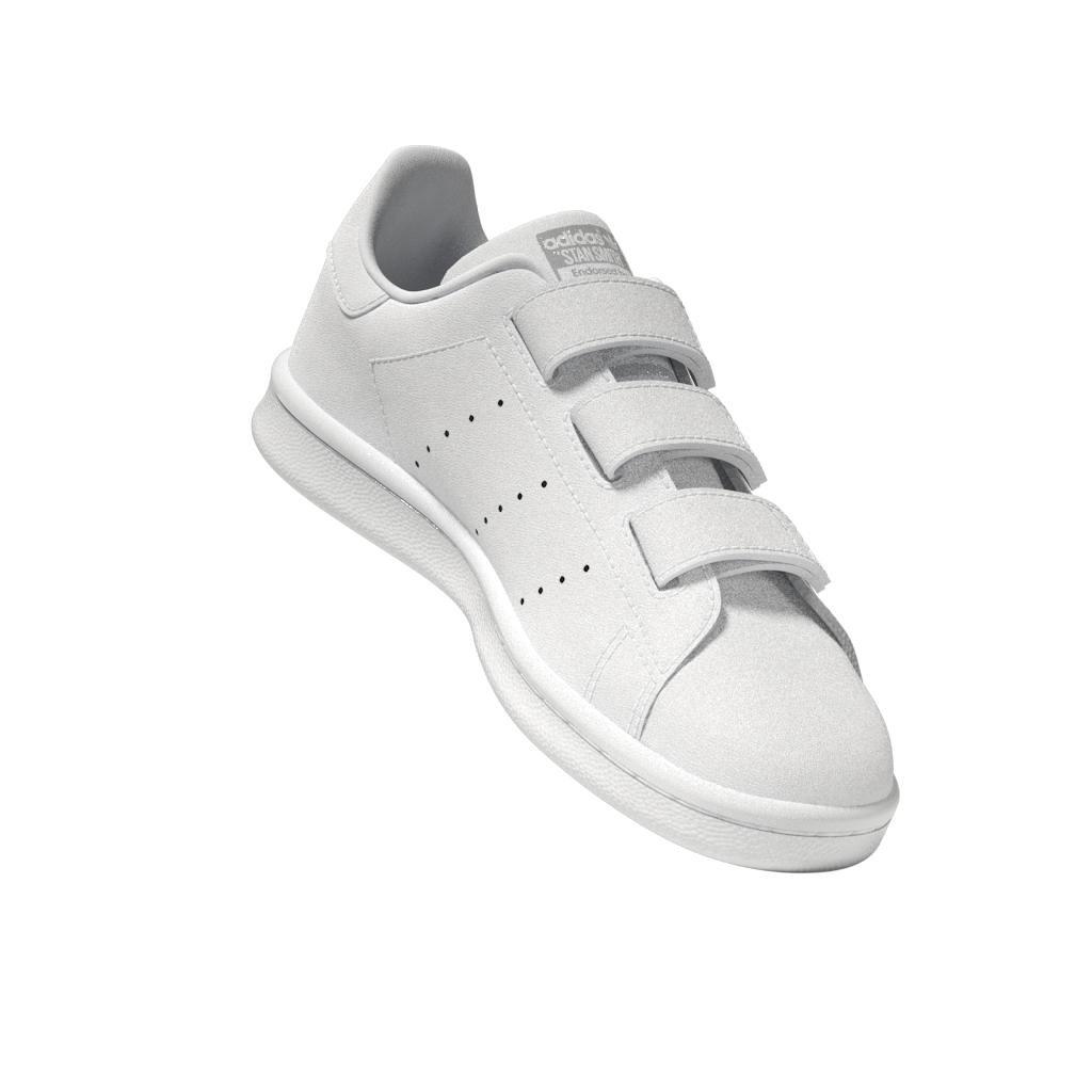 Unisex Kids Stan Smith Shoes , White, A901_ONE, large image number 14