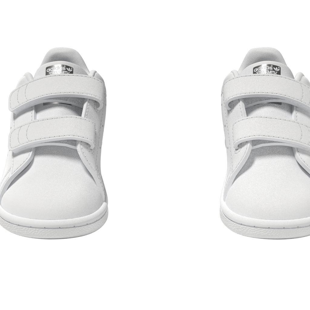 Unisex Kids Stan Smith Shoes, White, , large image number 4