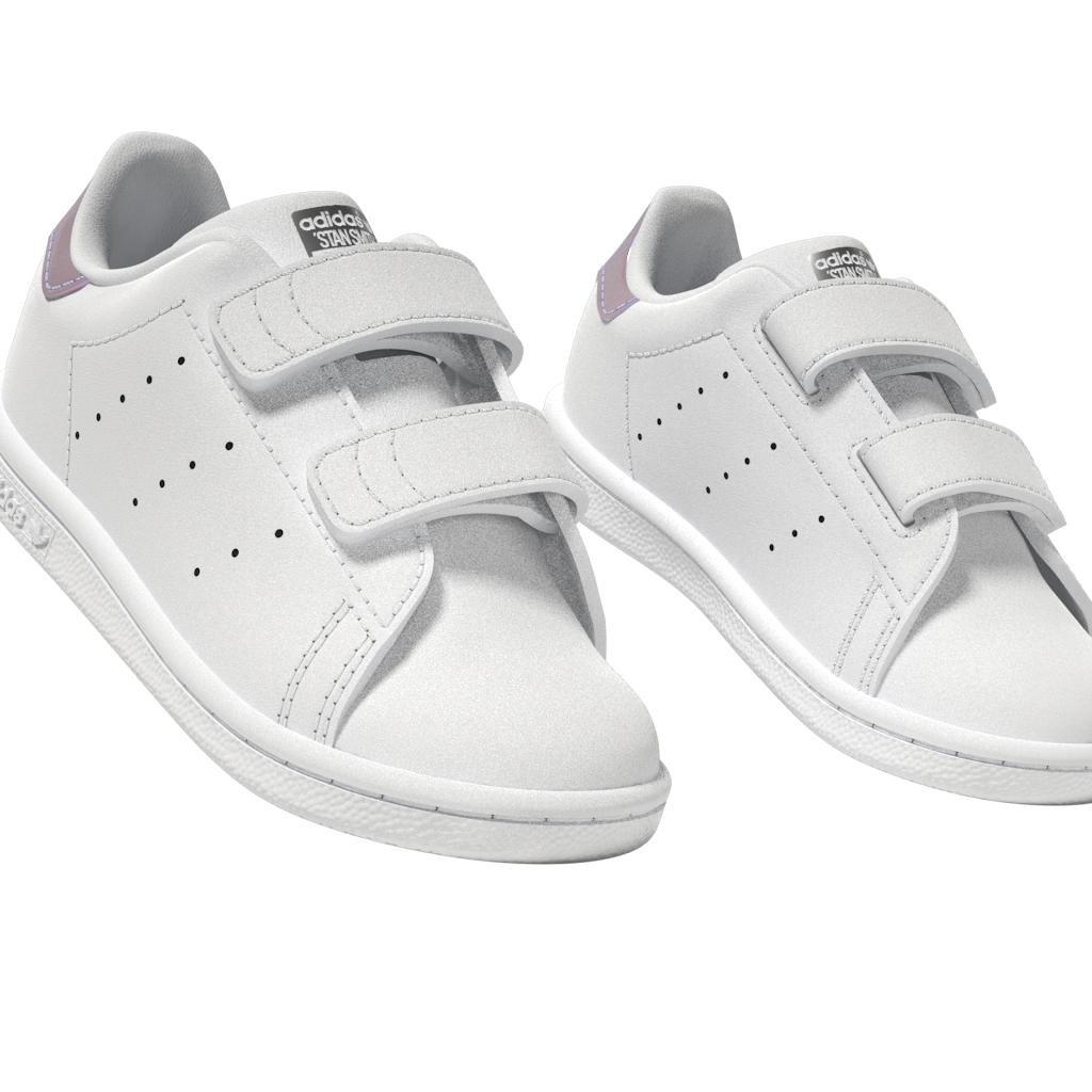Unisex Kids Stan Smith Shoes, White, , large image number 6