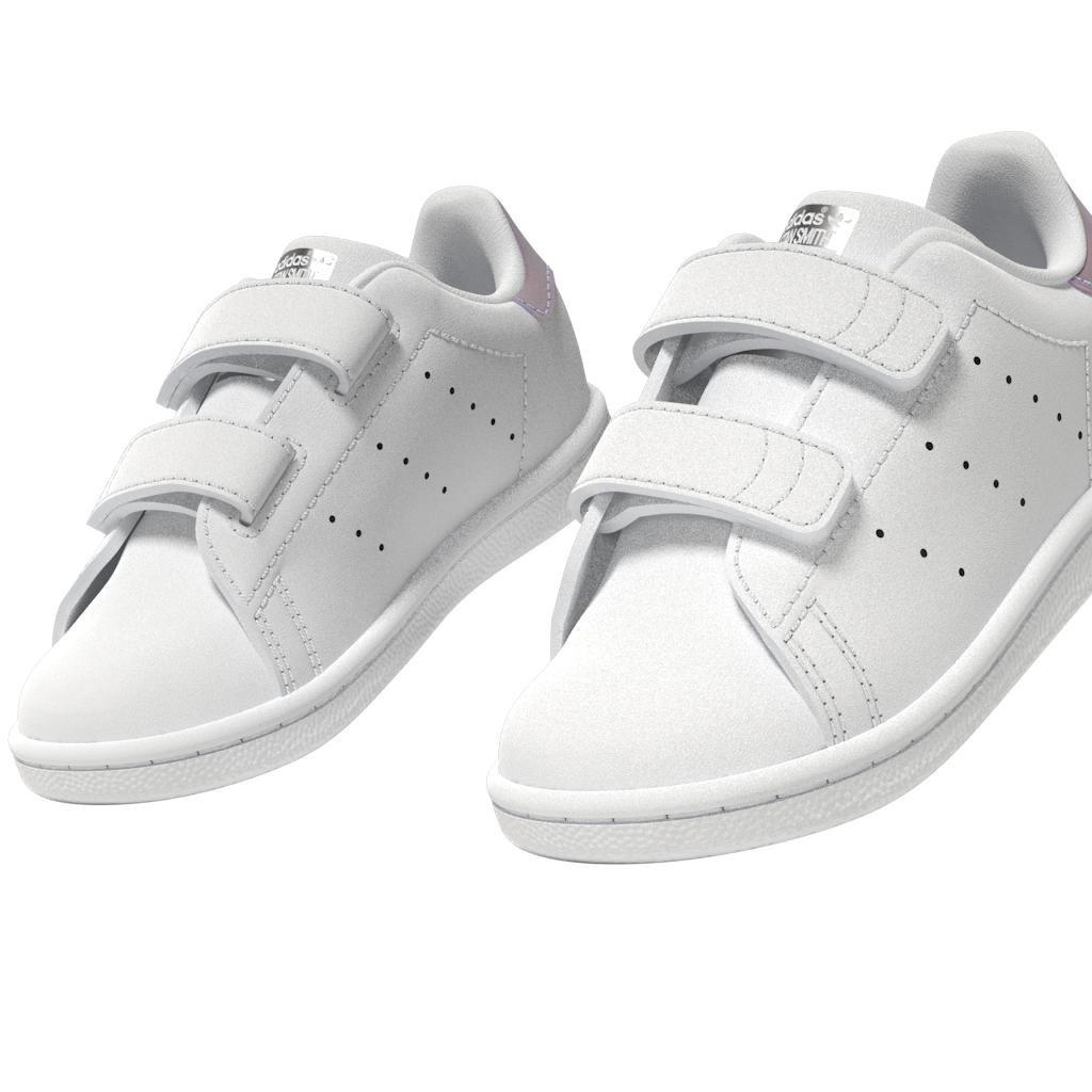Unisex Kids Stan Smith Shoes, White, , large image number 7