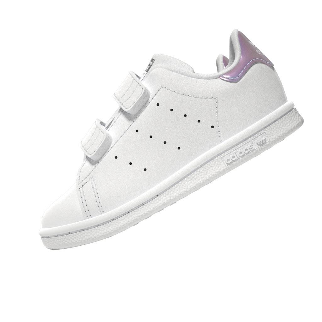 Unisex Kids Stan Smith Shoes, White, , large image number 9