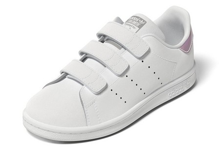 Kids Unisex Stan Smith Shoes, White, A901_ONE, large image number 12