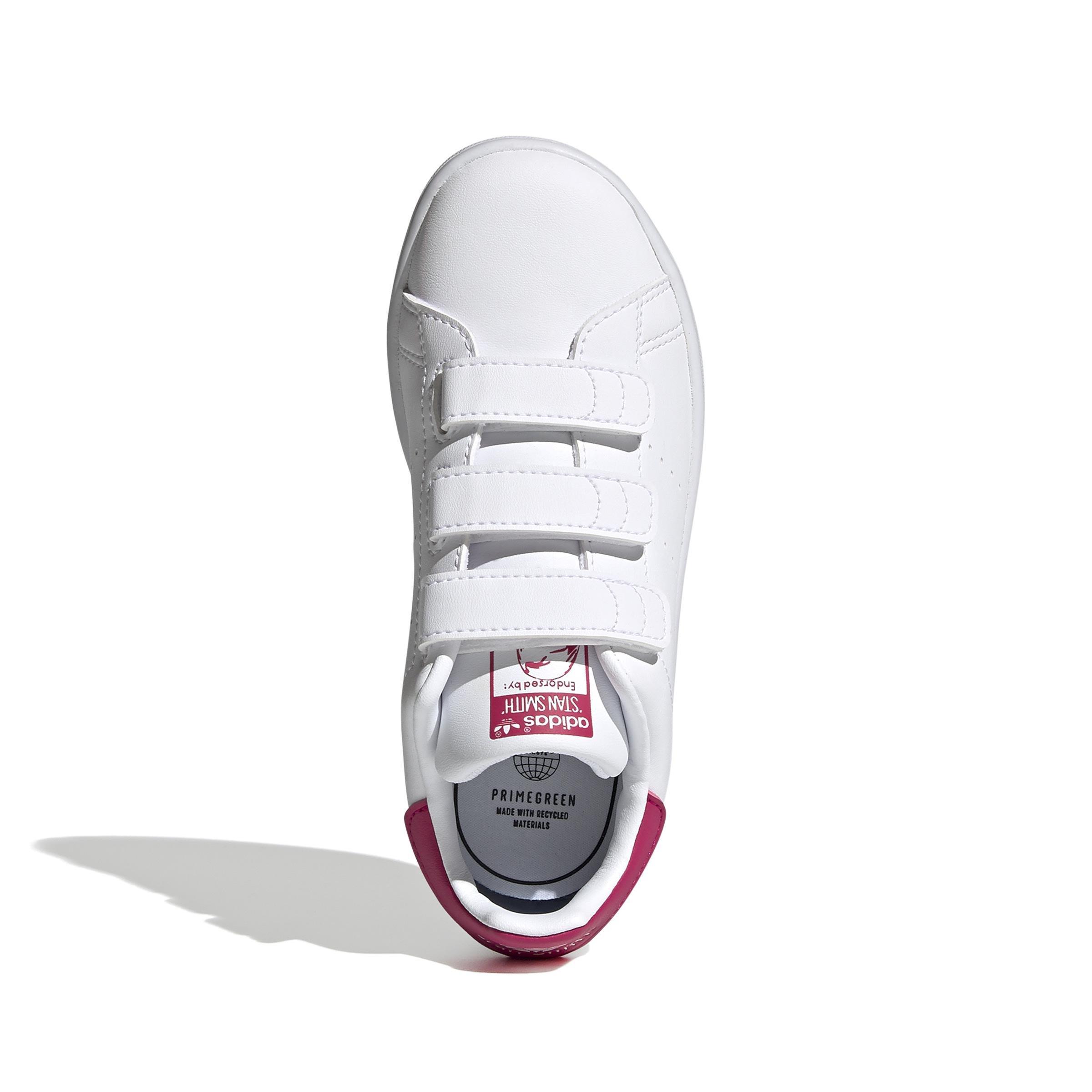 Unisex Kids Stan Smith Shoes, White, A901_ONE, large image number 1