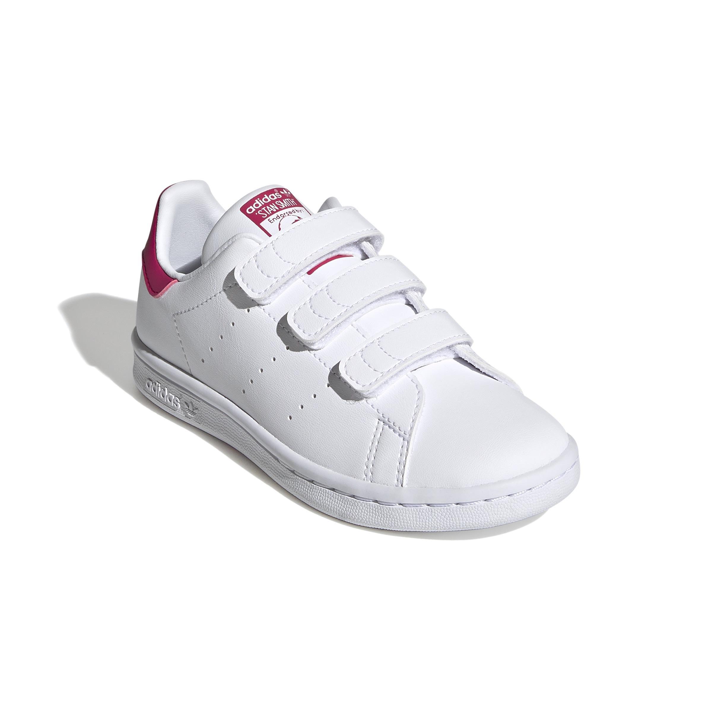 Unisex Kids Stan Smith Shoes, White, A901_ONE, medium