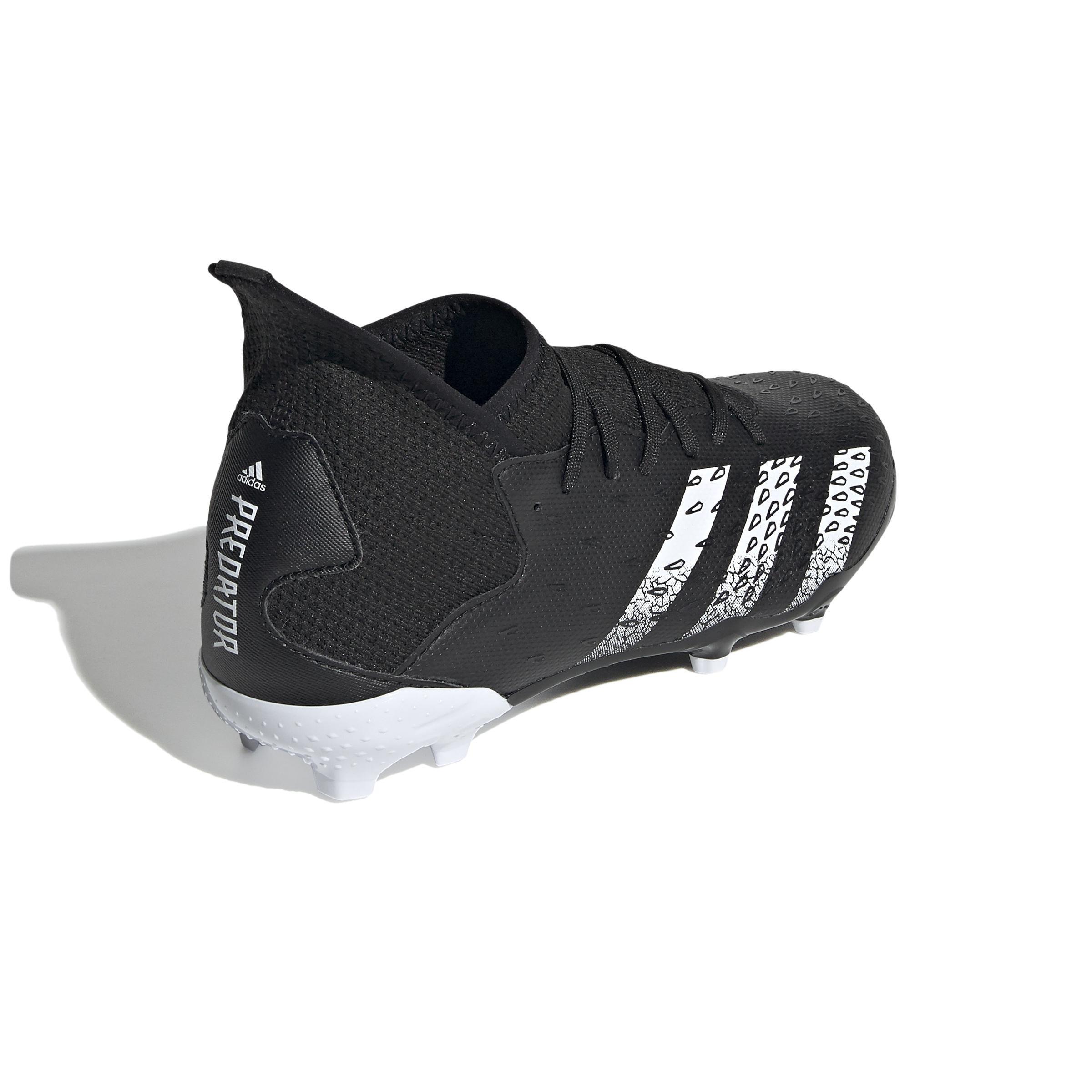 Kids Predator Freak.3 Firm Ground Boots, Black, , large image number 4