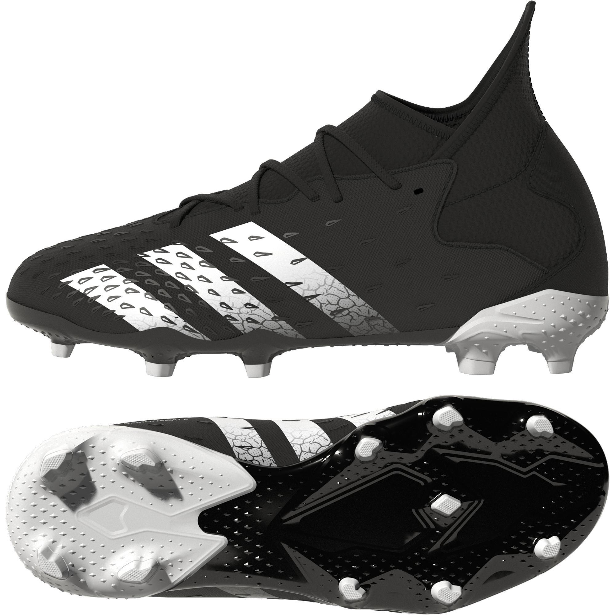 Kids Predator Freak.3 Firm Ground Boots, Black, , large image number 12