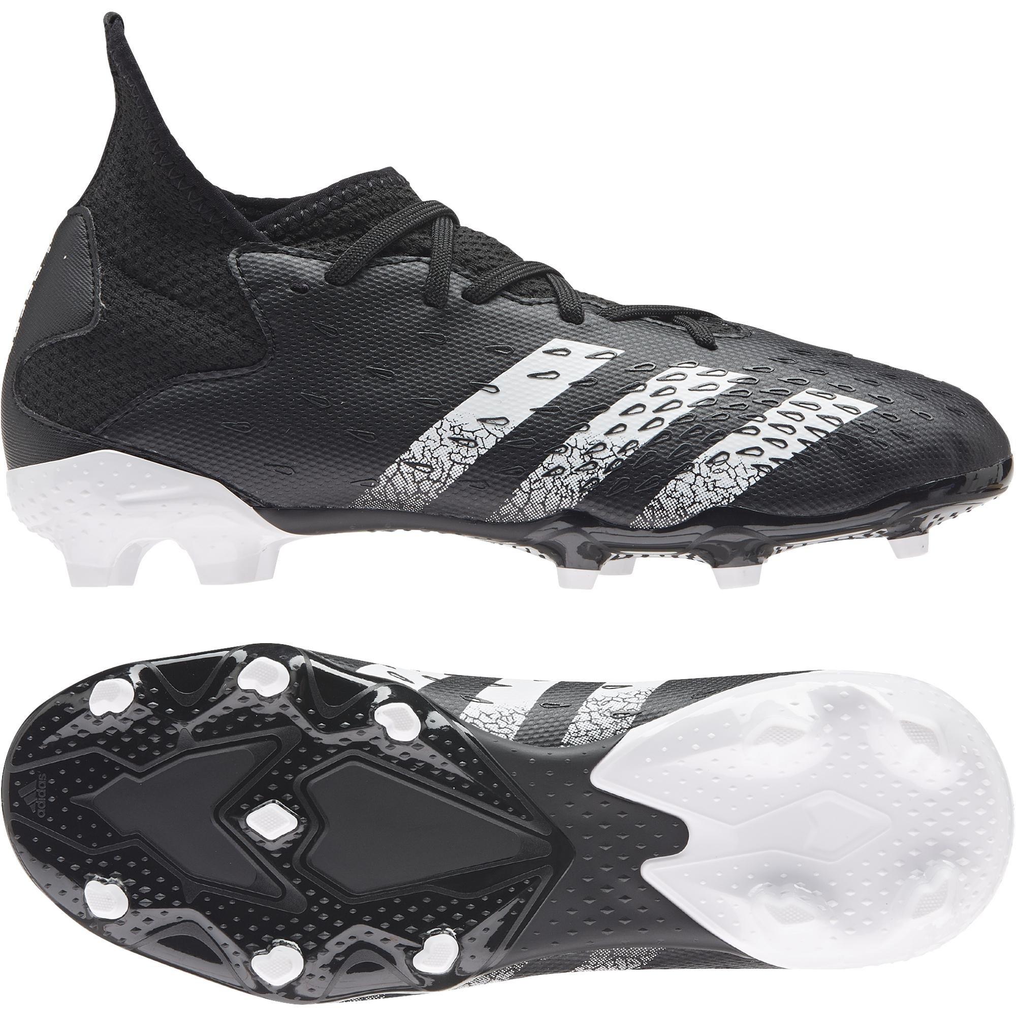 Kids Predator Freak.3 Firm Ground Boots, Black, , large image number 23