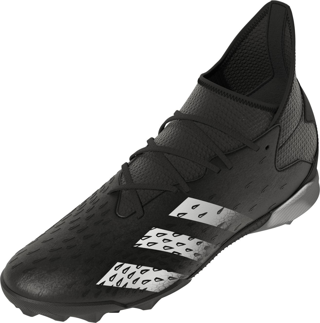 Kids Boys Predator Freak.3 Turf Boots, Black, A901_ONE, large image number 5