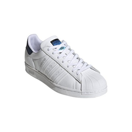 Men Superstar Shoes Ftwr, White, A901_ONE, large image number 3