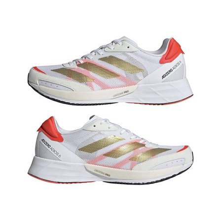 Women Adizero Adios 6 Tokyo Shoes Ftwr, White, A901_ONE, large image number 8