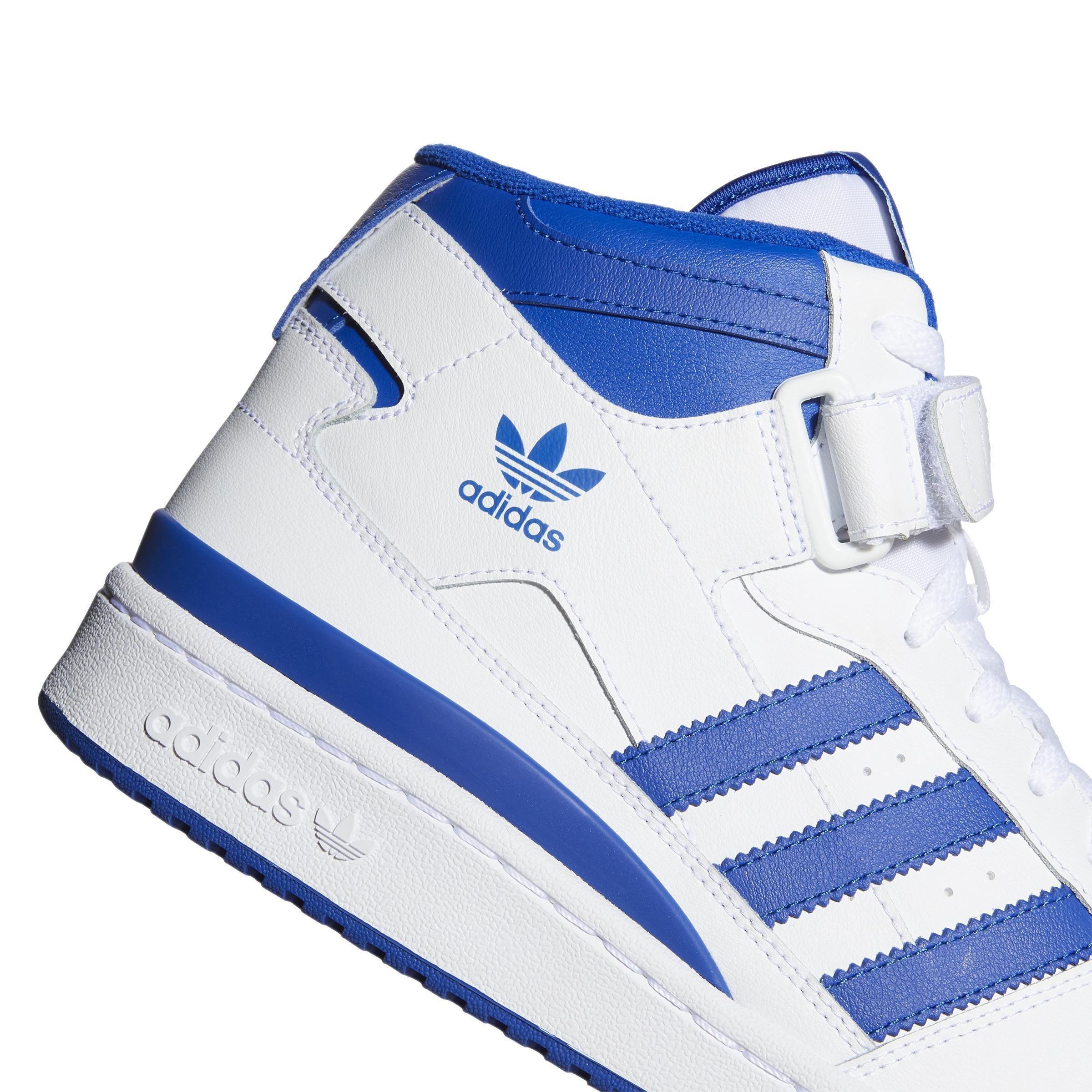 Forum Mid Shoes, White, A901_ONE, large image number 4