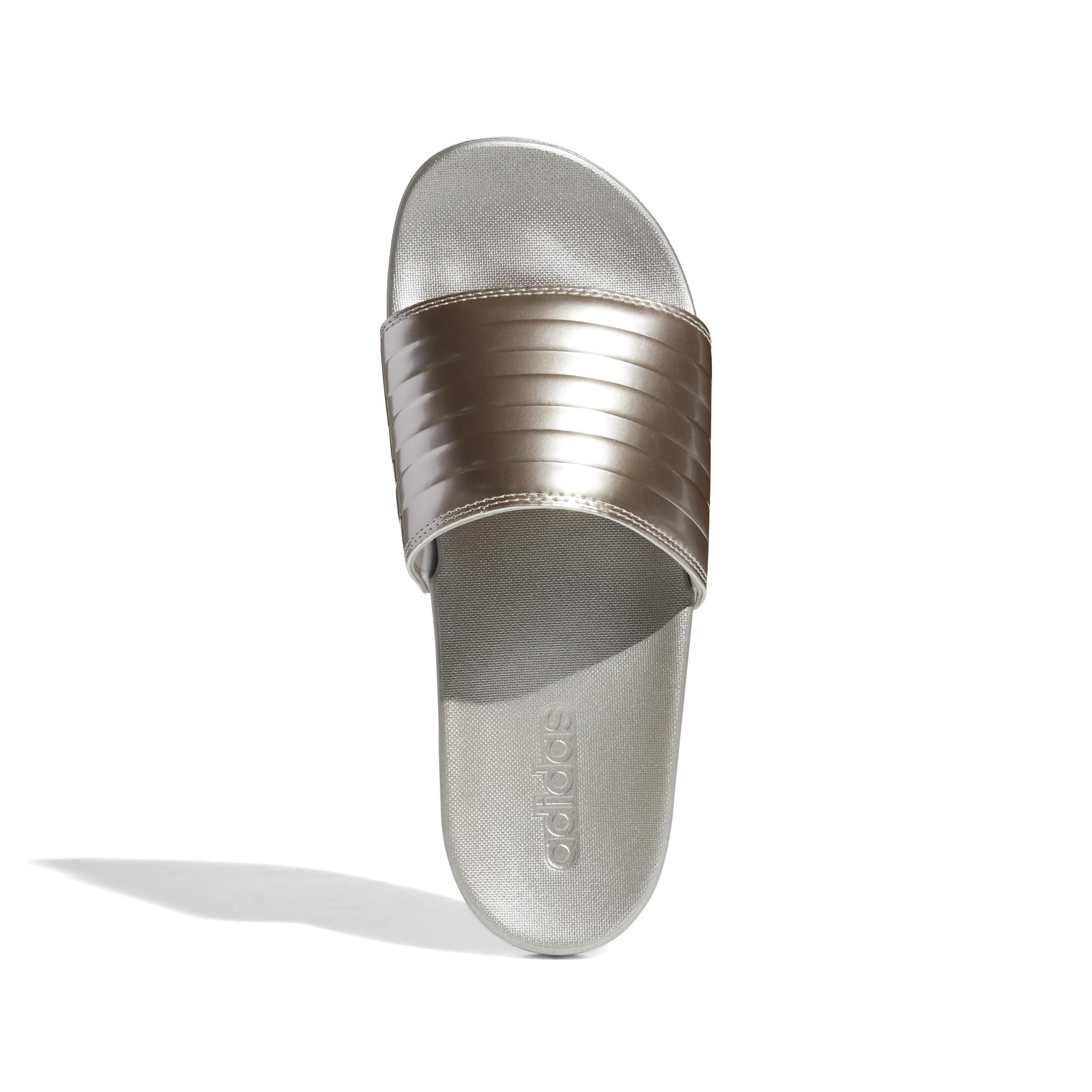 Women Adilette Comfort Slides, Beige, A901_ONE, large image number 6