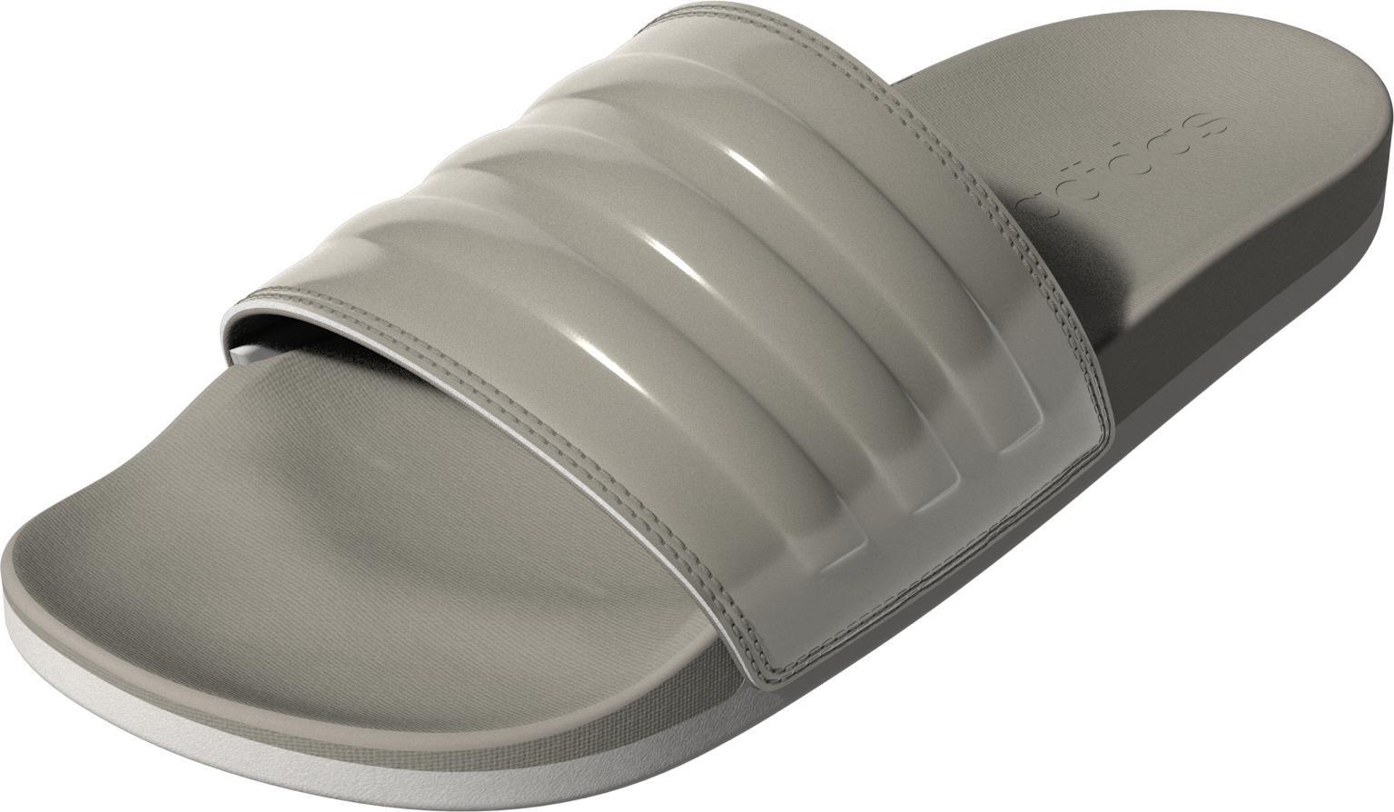 Women Adilette Comfort Slides, Grey, A901_ONE, large image number 9