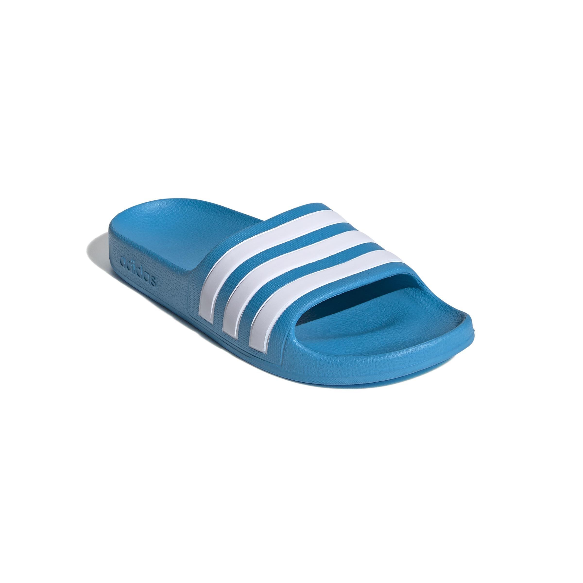 adidas Outlet Unisex Kids Adilette Aqua Slides, Blue Azadea Lebanon