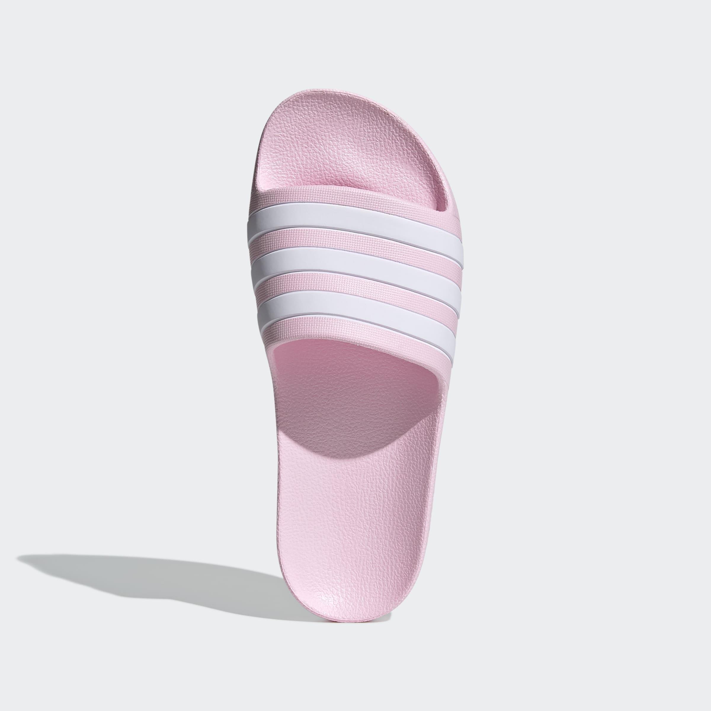 Kids Unisex Adilette Aqua Slides, Pink, A901_ONE, large image number 1