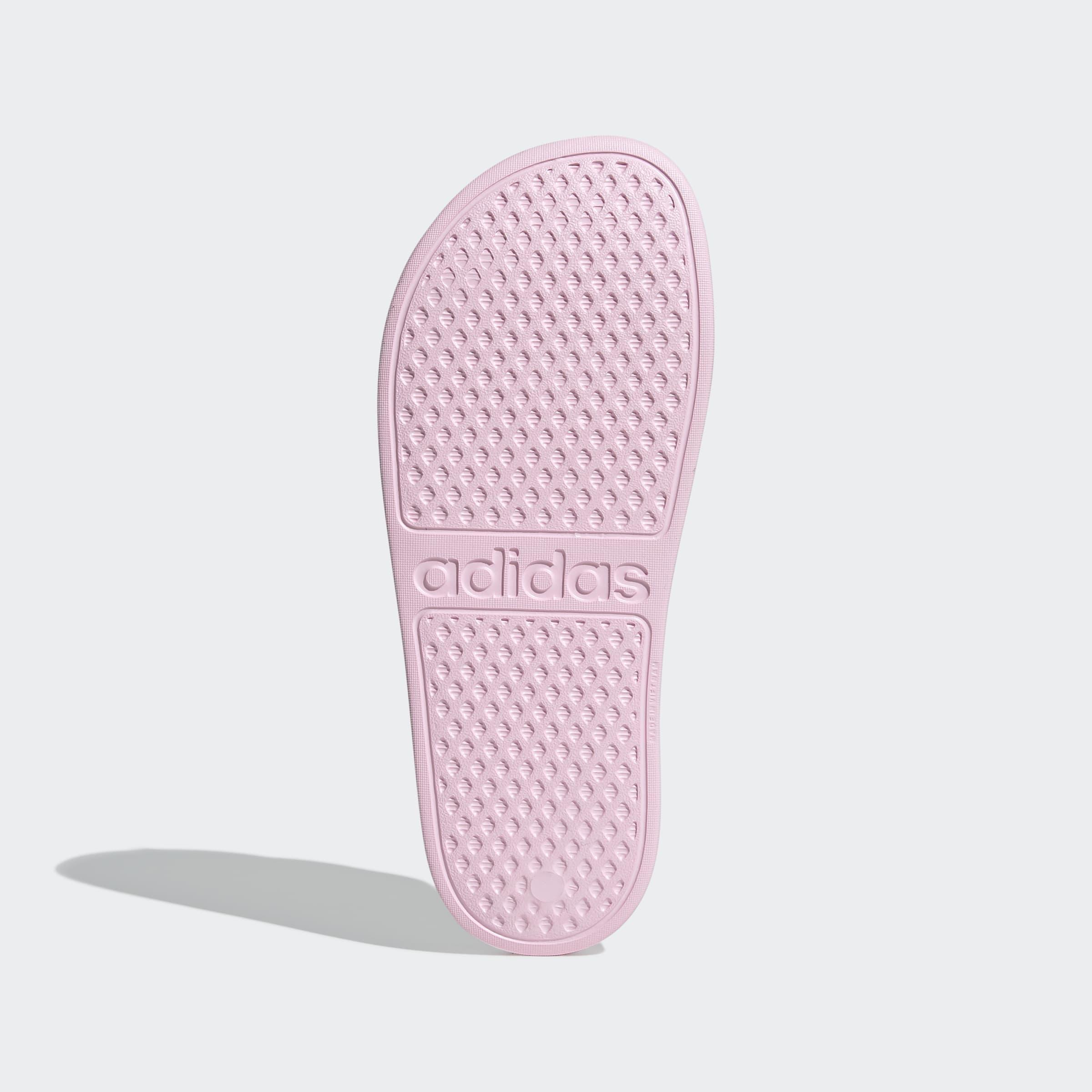 Kids Unisex Adilette Aqua Slides, Pink, A901_ONE, large image number 6