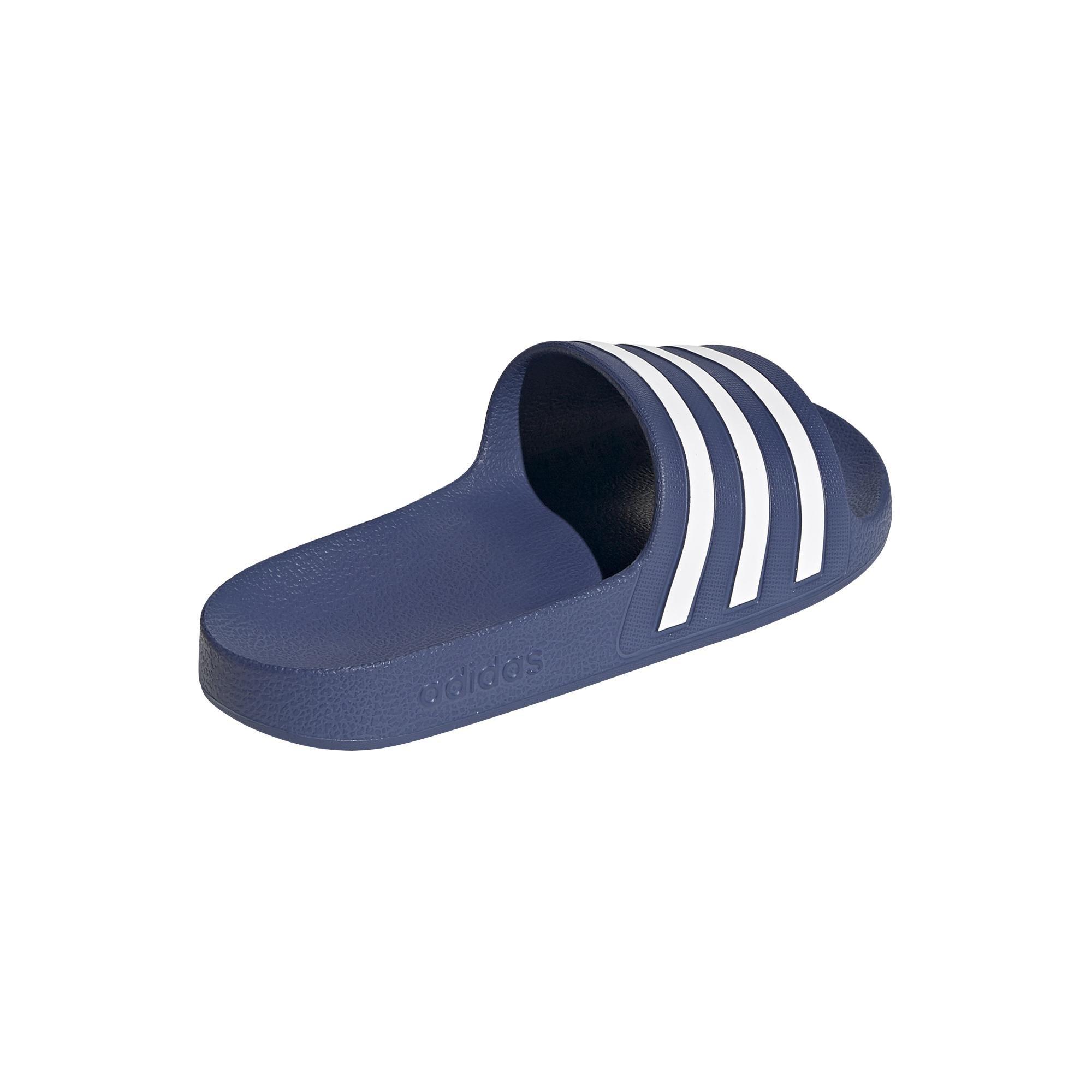 Women Adilette Aqua Slides, Blue, A901_ONE, large image number 3