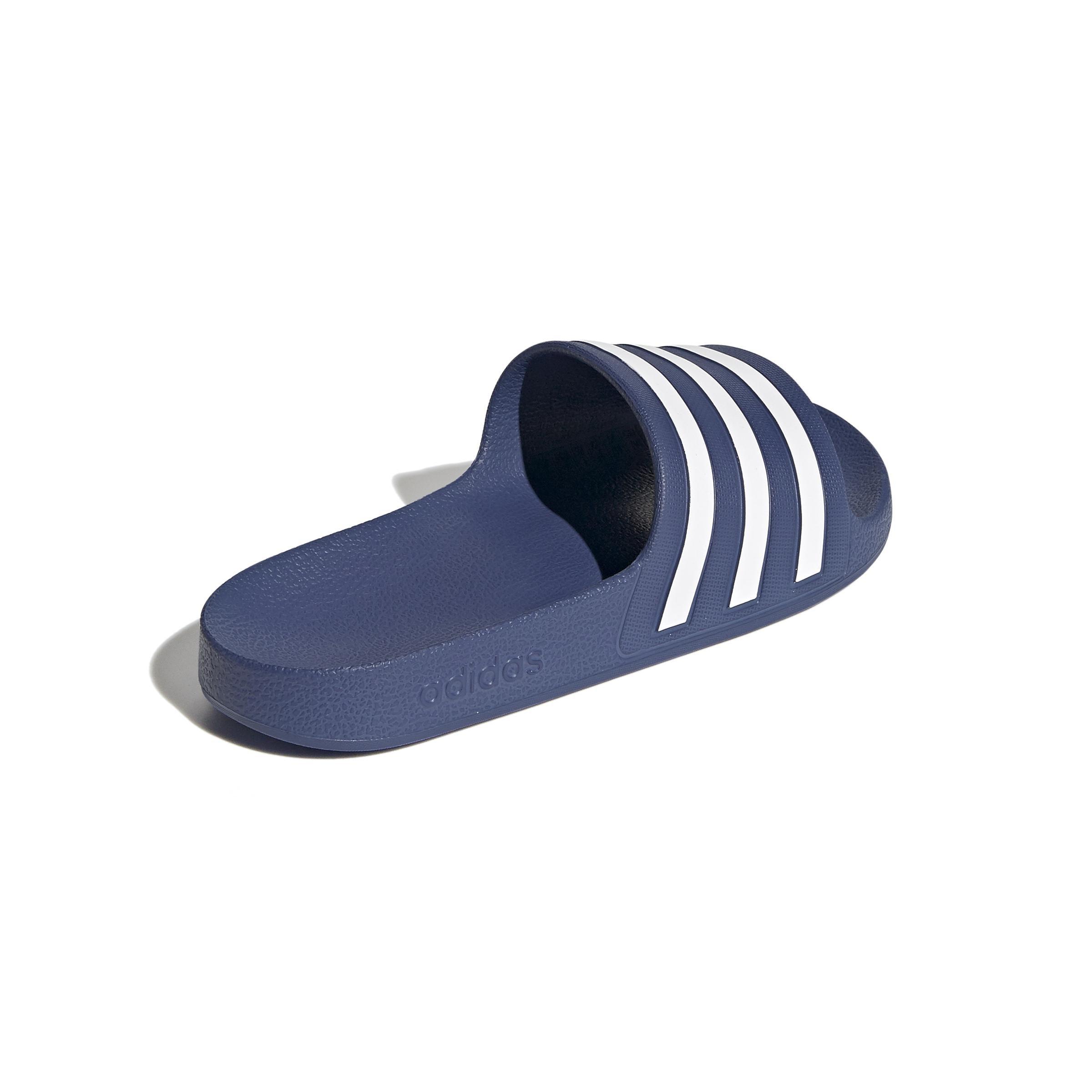 Adilette Aqua Slides, Blue, A901_ONE, large image number 4