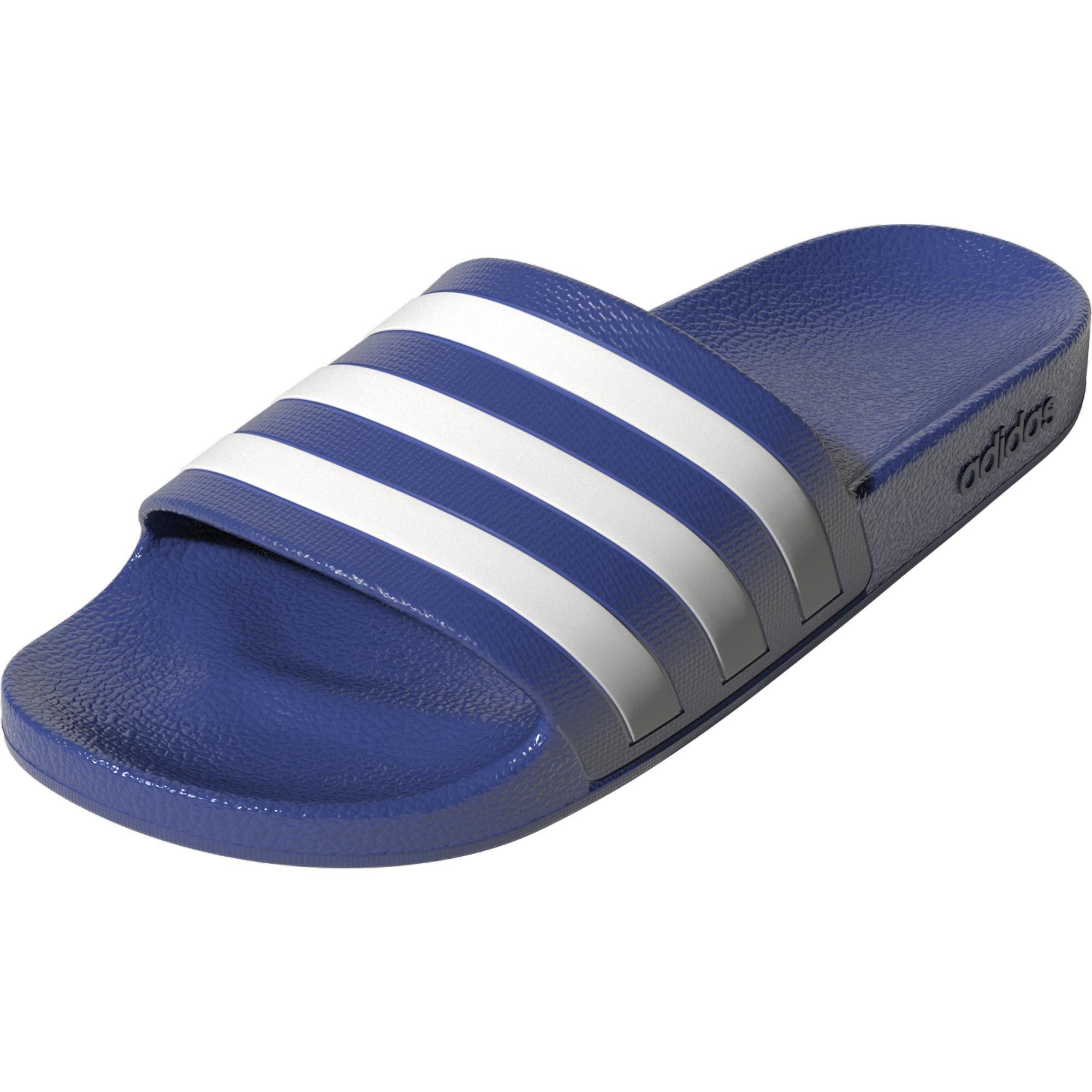 Women Adilette Aqua Slides, Blue, A901_ONE, large image number 12