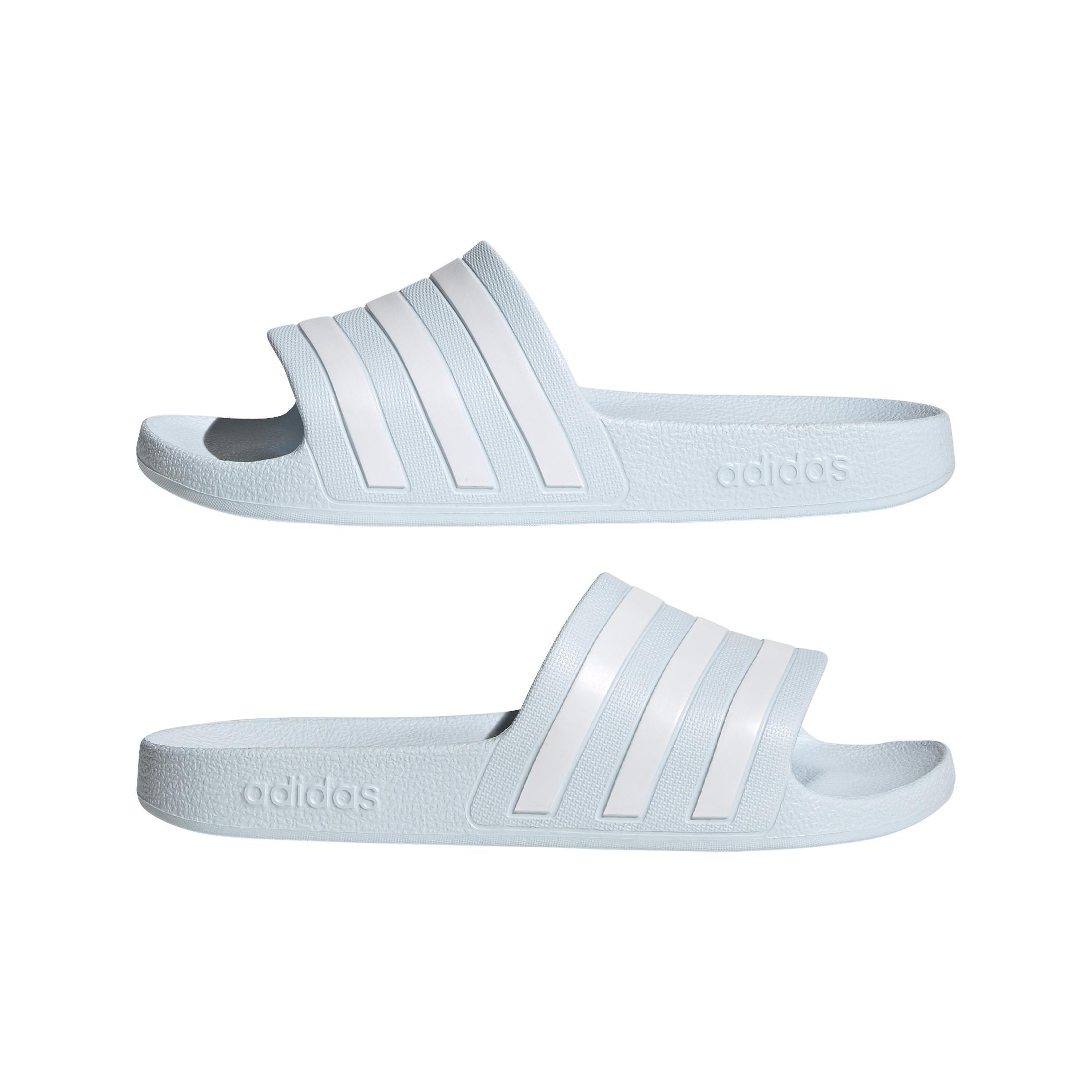 Adilette Aqua Slides, Blue, A901_ONE, large image number 3