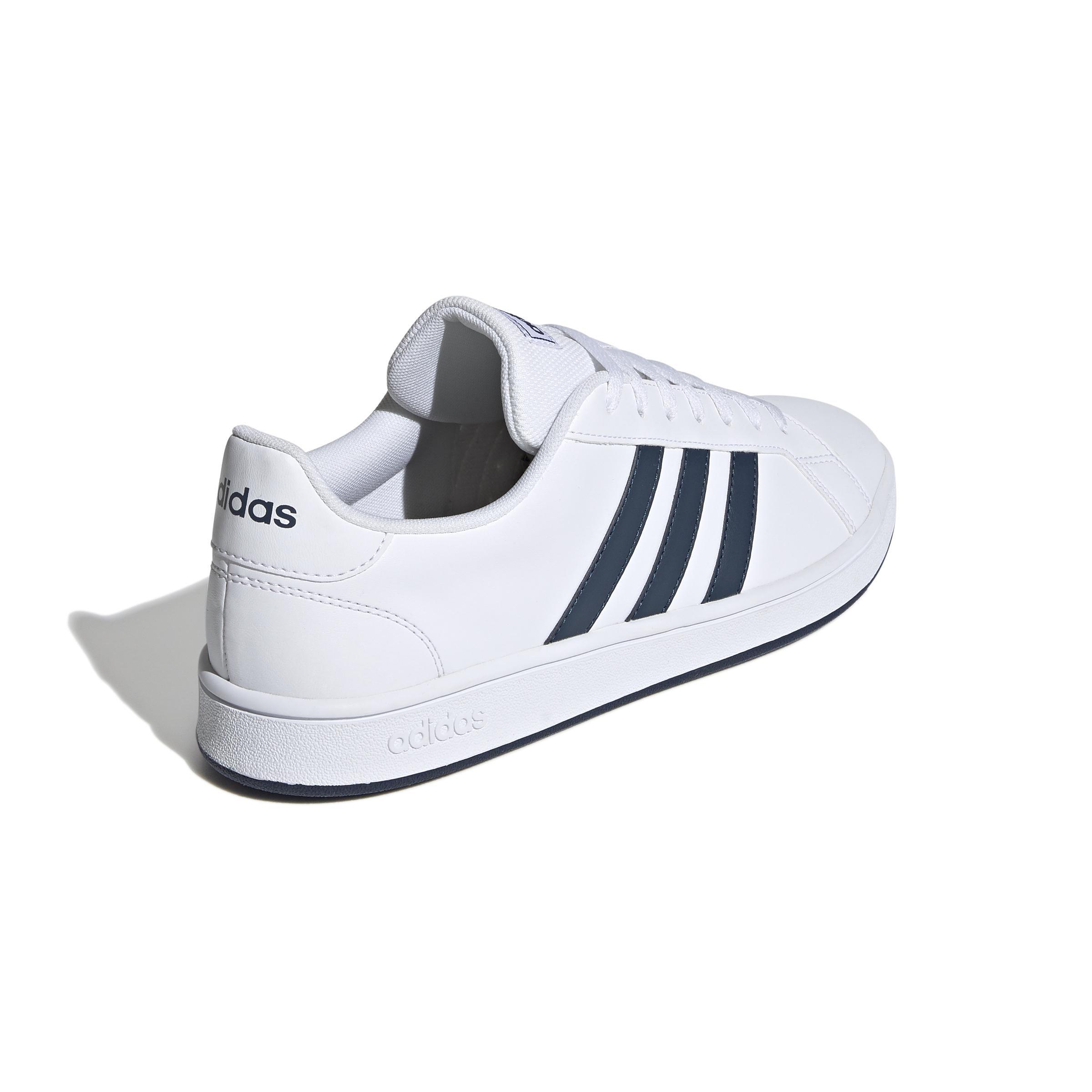 Grand Court Base Shoes Ftwr, White, A901_ONE, large image number 2