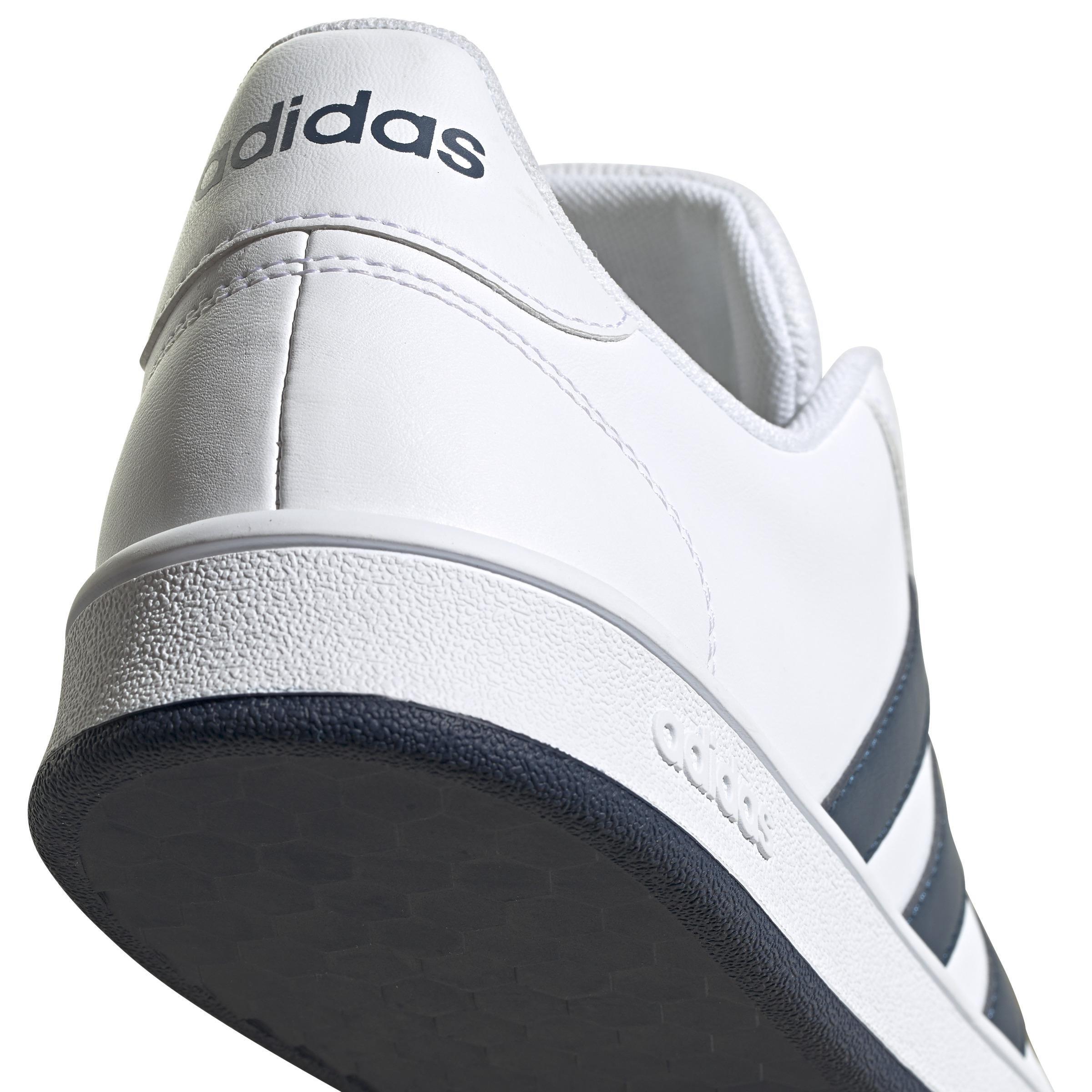 Grand Court Base Shoes Ftwr, White, A901_ONE, large image number 3