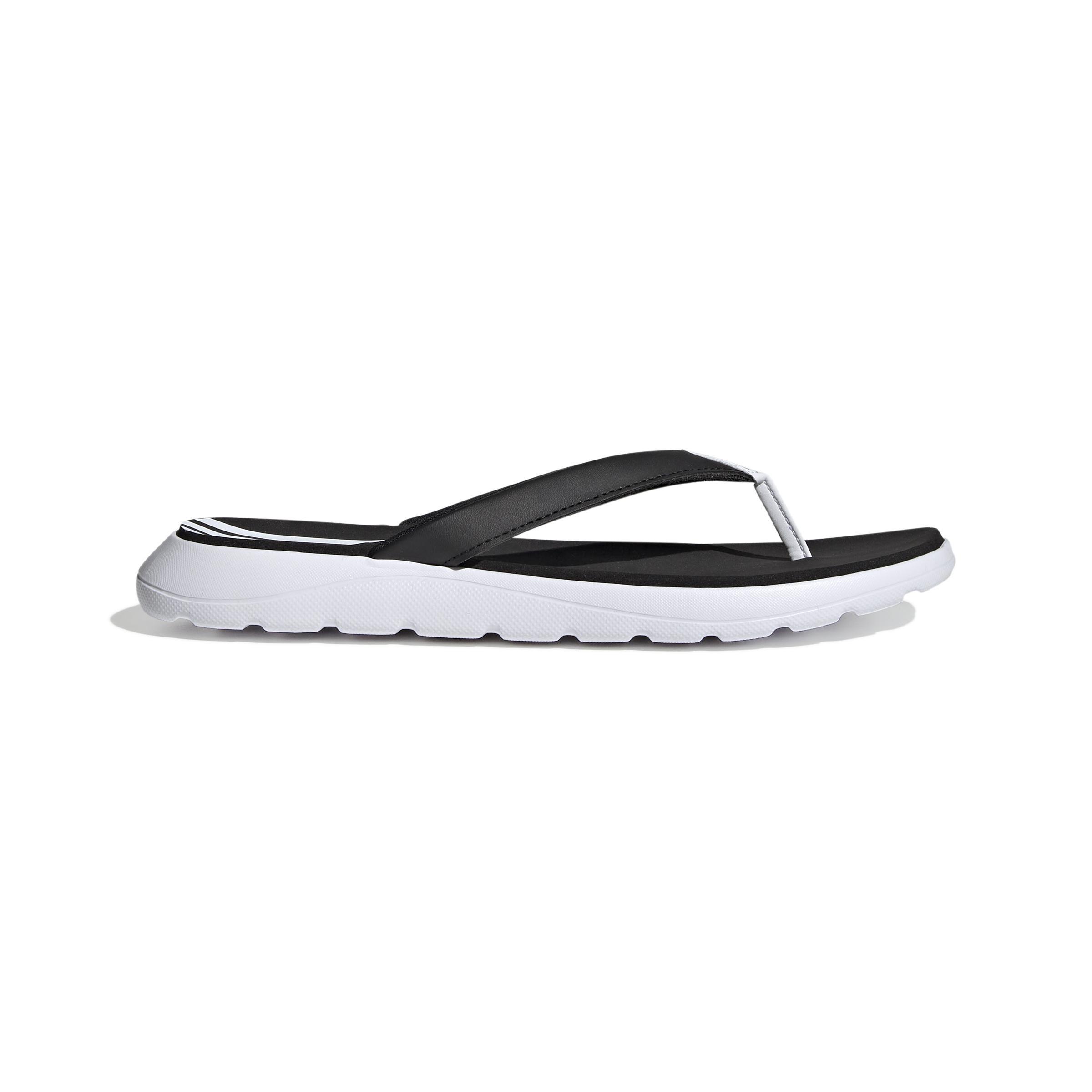 Women Comfort Flip Flop Adidas, White, A901_ONE, large image number 0