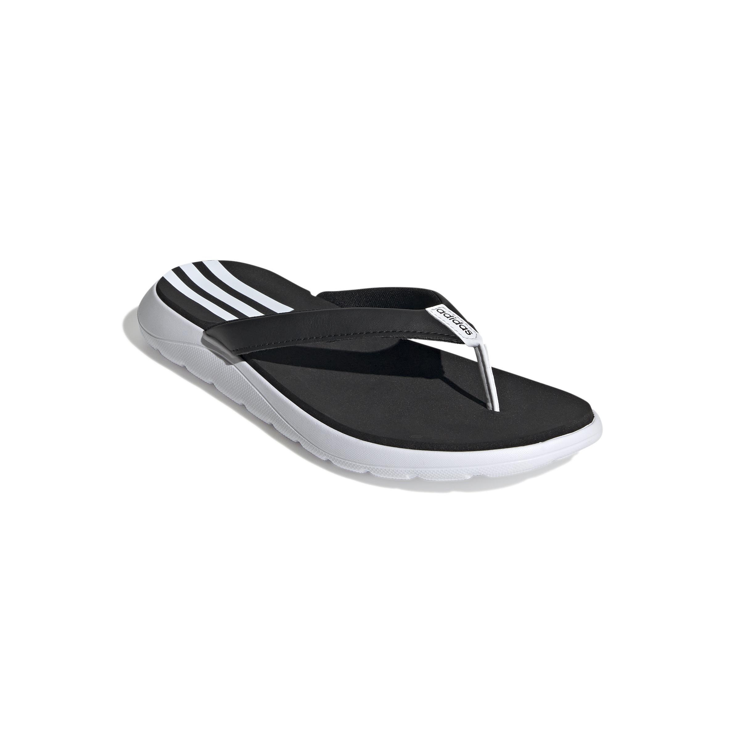 Women Comfort Flip Flop Adidas, White, A901_ONE, large image number 1