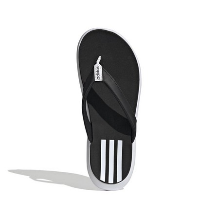Women Comfort Flip Flop Adidas, White, A901_ONE, large image number 10