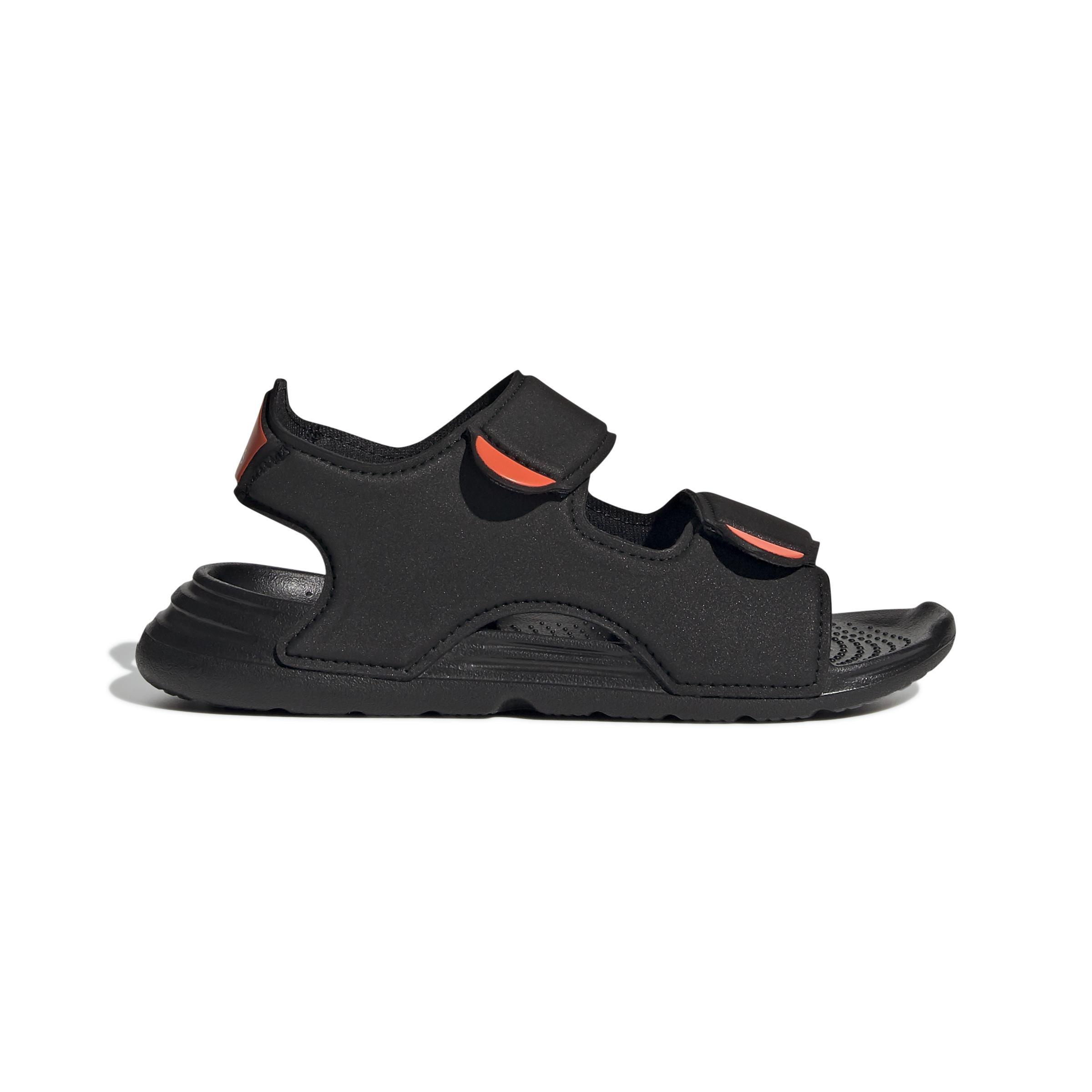 Unisex Kids Swim Sandals, Black, , large image number 0