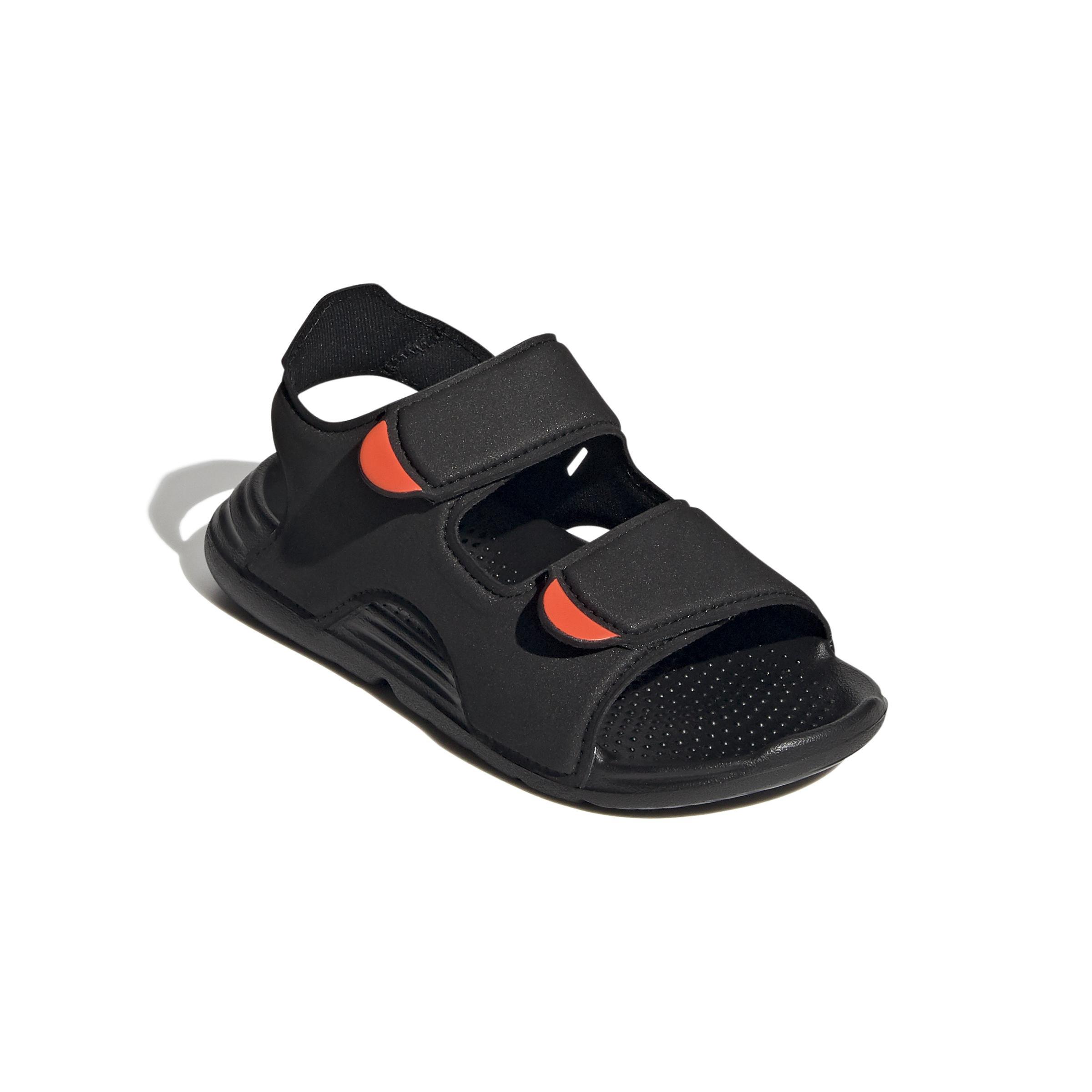 Unisex Kids Swim Sandals, Black, , large image number 1