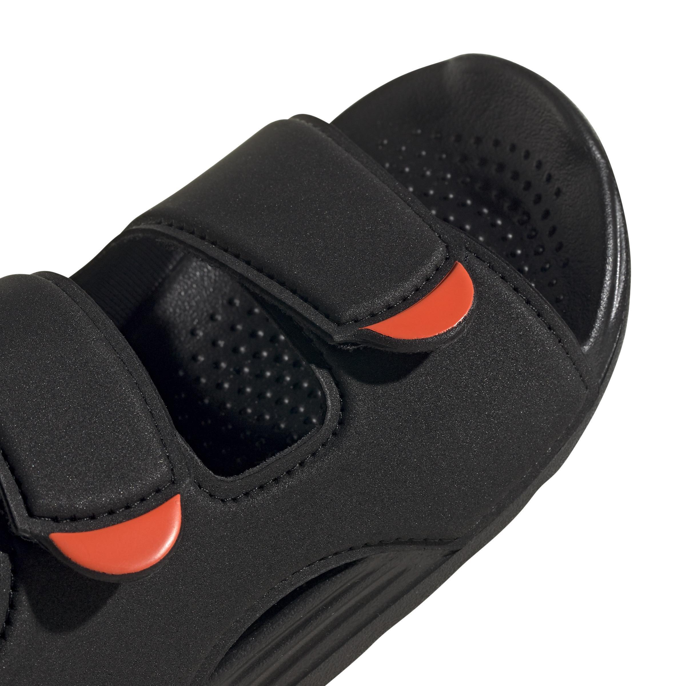 Unisex Kids Swim Sandals, Black, , large image number 4