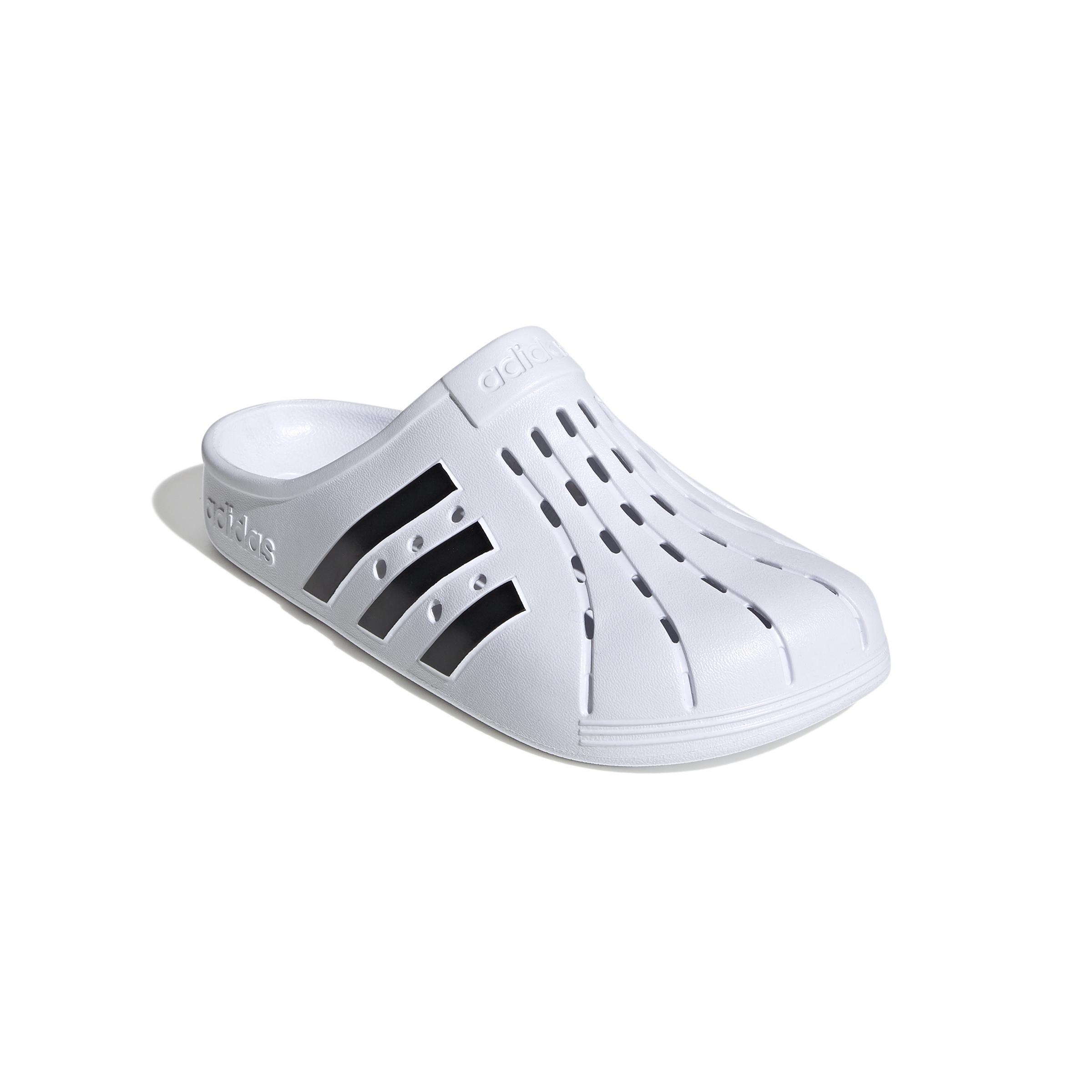 Unisex Adilette Clogs Ftwr, White, A901_ONE, large image number 3