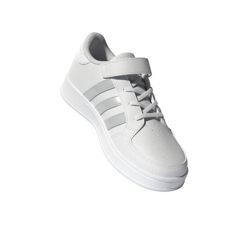 Unisex Kids Breaknet Shoes, White, A901_ONE, large image number 5