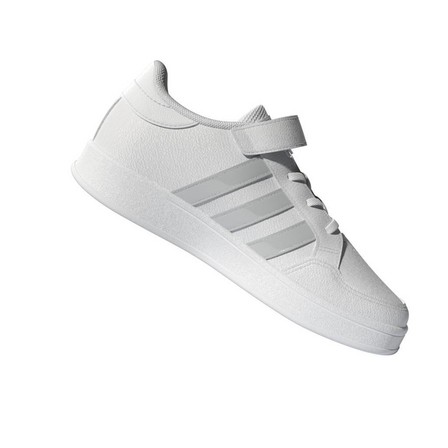 Unisex Kids Breaknet Shoes, White, A901_ONE, large image number 6