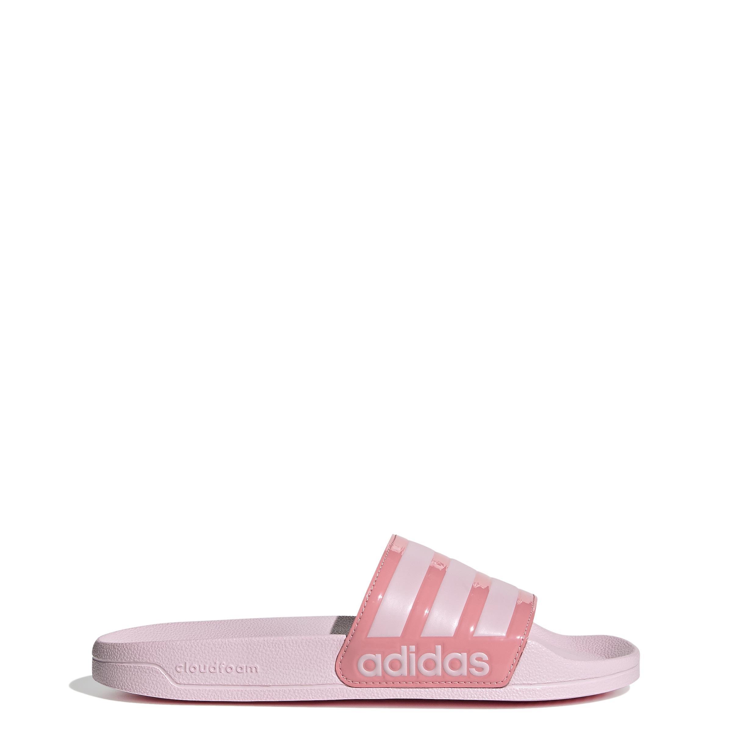 Adilette Shower Slides, Pink, A901_ONE, large image number 6