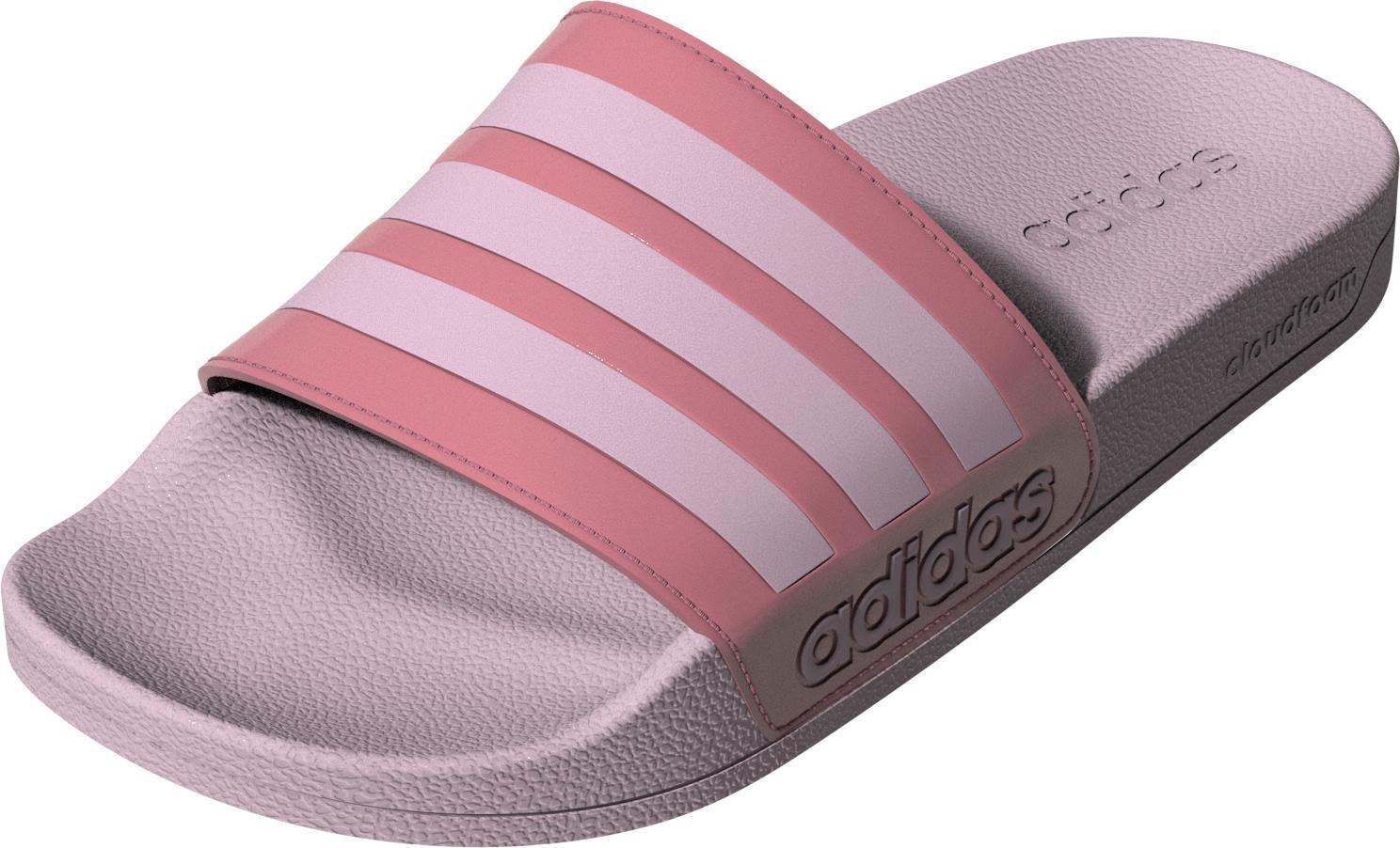 Adilette Shower Slides, Pink, A901_ONE, large image number 9