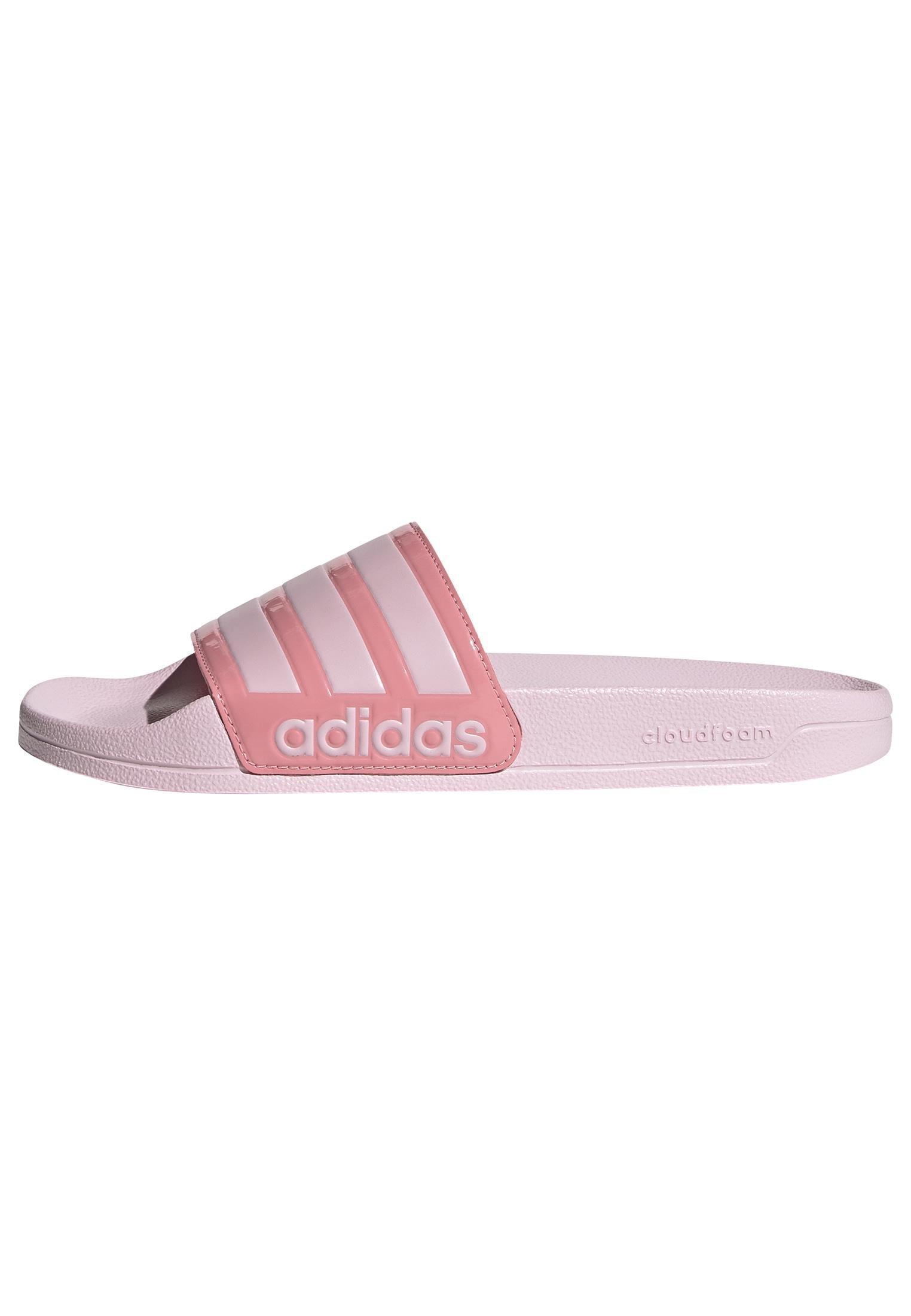 Adilette Shower Slides, Pink, A901_ONE, large image number 11