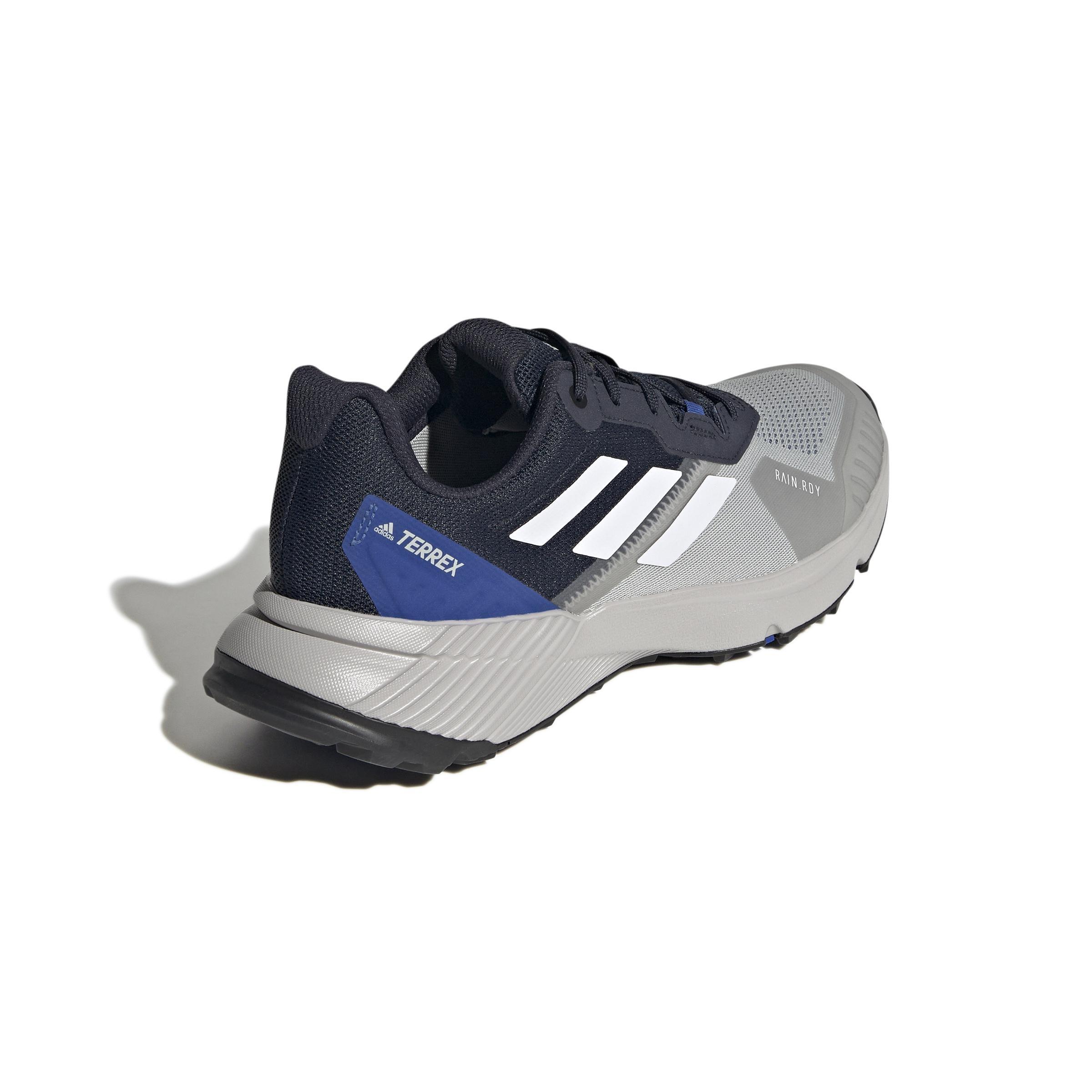Terrex Soulstride Rain.Rdy Trail Running Shoes, Grey, A901_ONE, large image number 3