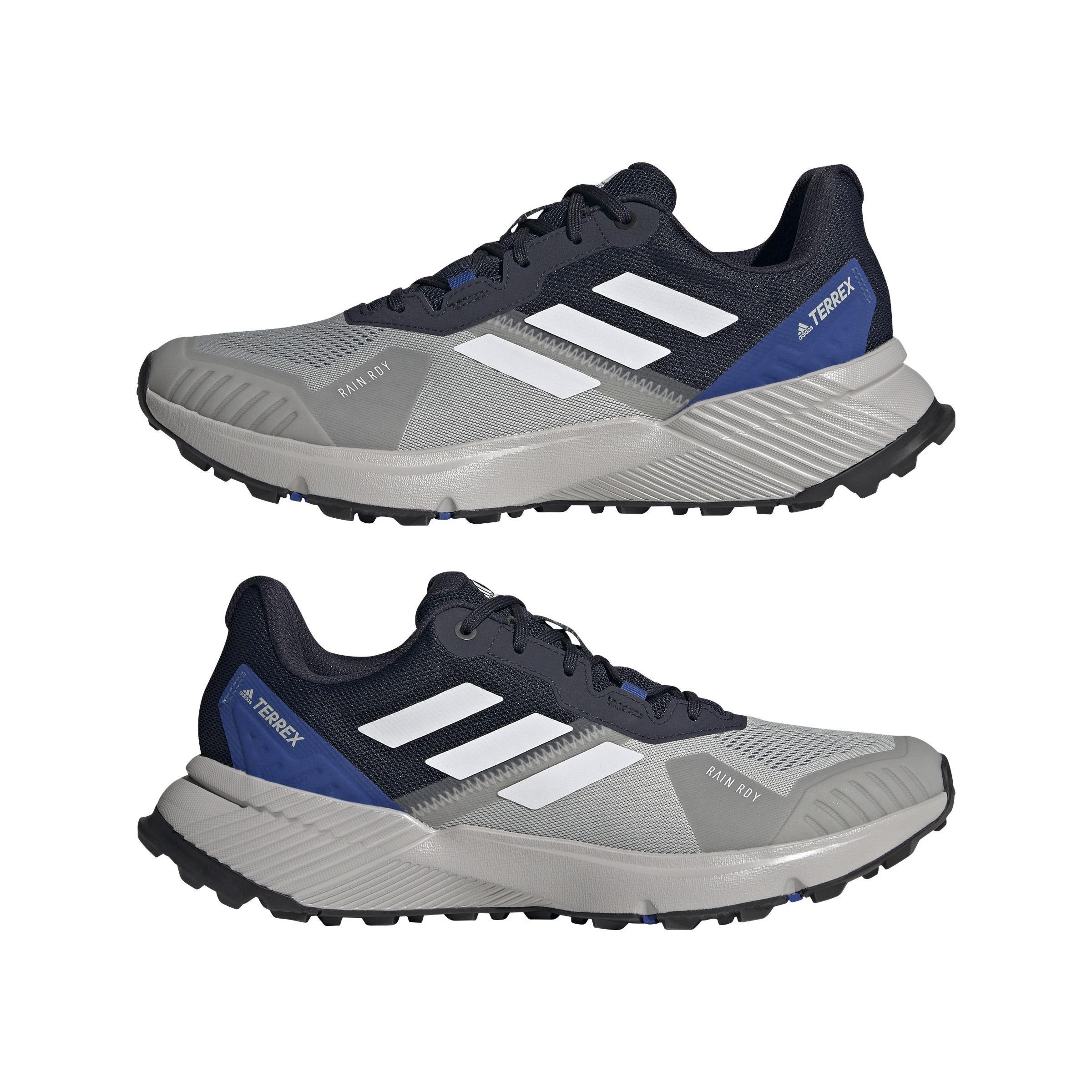 Terrex Soulstride Rain.Rdy Trail Running Shoes, Grey, A901_ONE, large image number 17