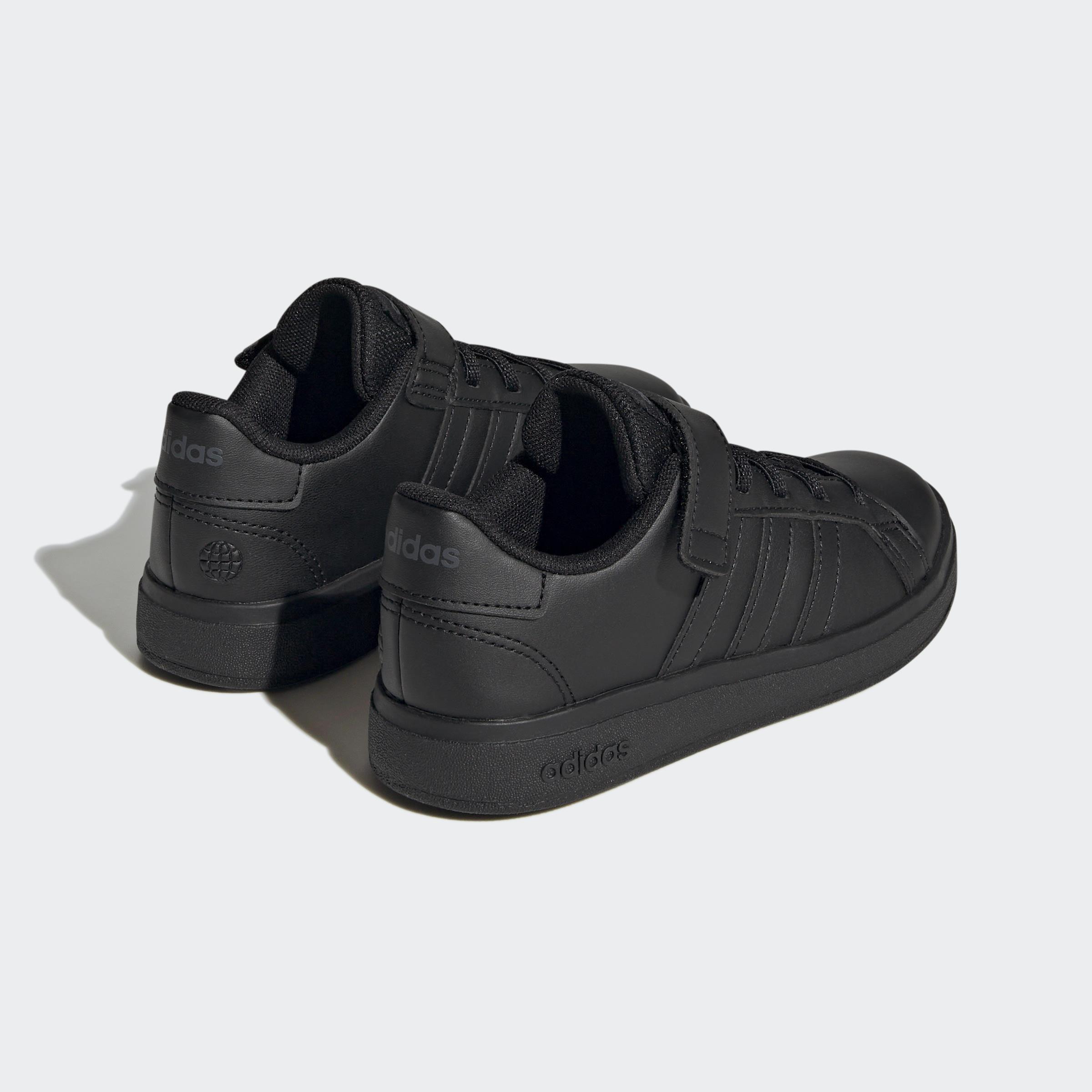 Kids Unisex Grand Court 2.0 Shoes, Black, A901_ONE, large image number 6