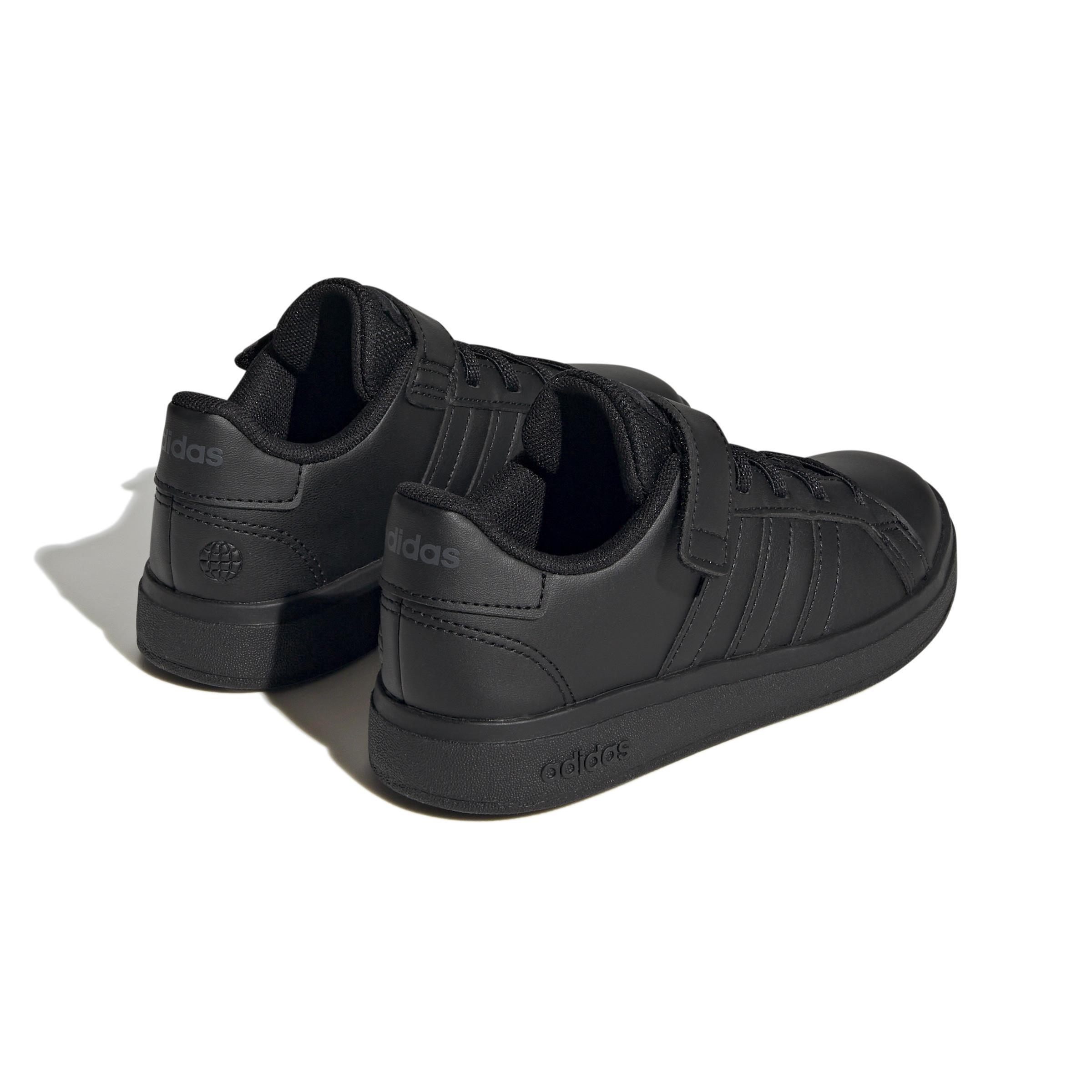 Kids Unisex Grand Court 2.0 Shoes, Black, A901_ONE, large image number 7