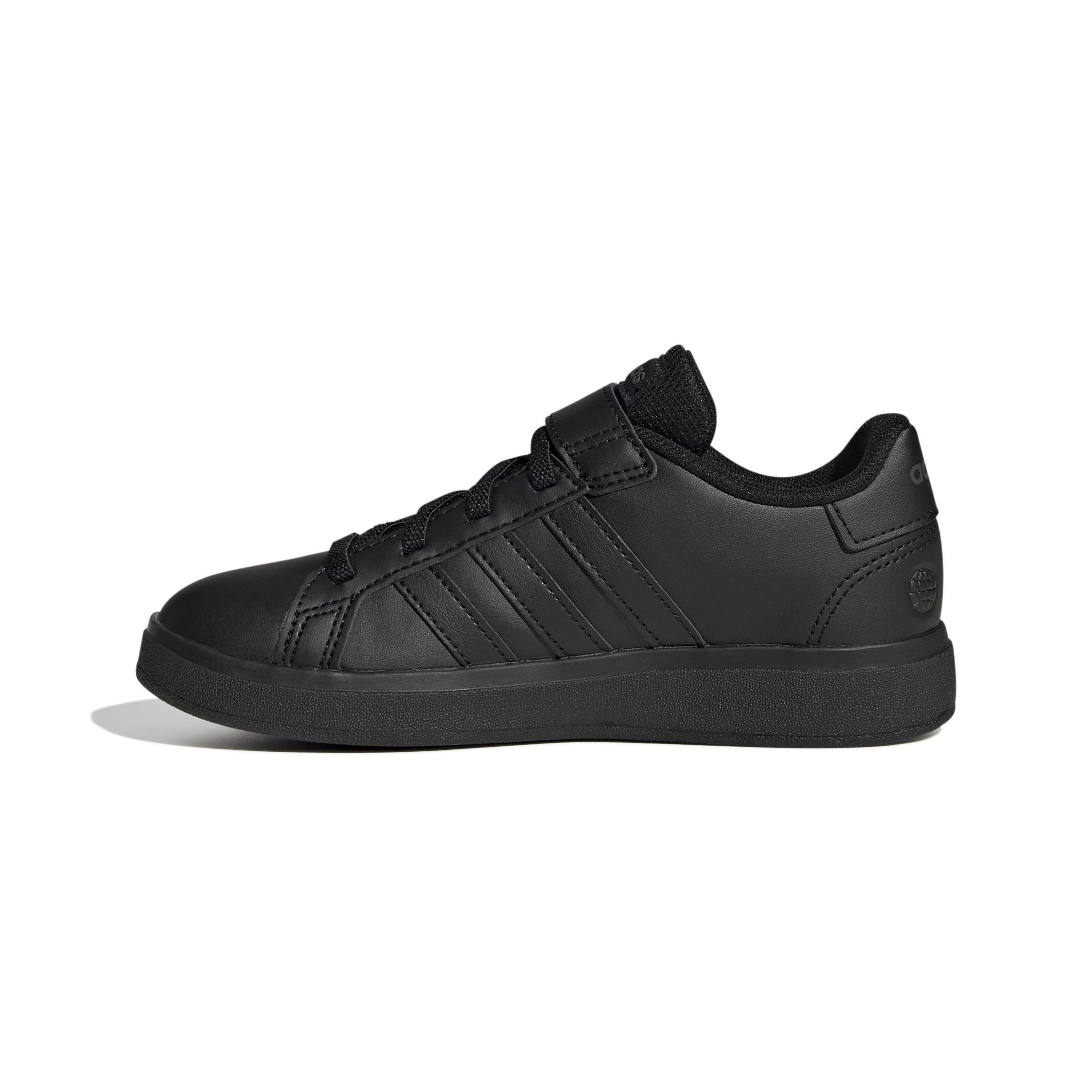 Kids Unisex Grand Court 2.0 Shoes, Black, A901_ONE, large image number 7