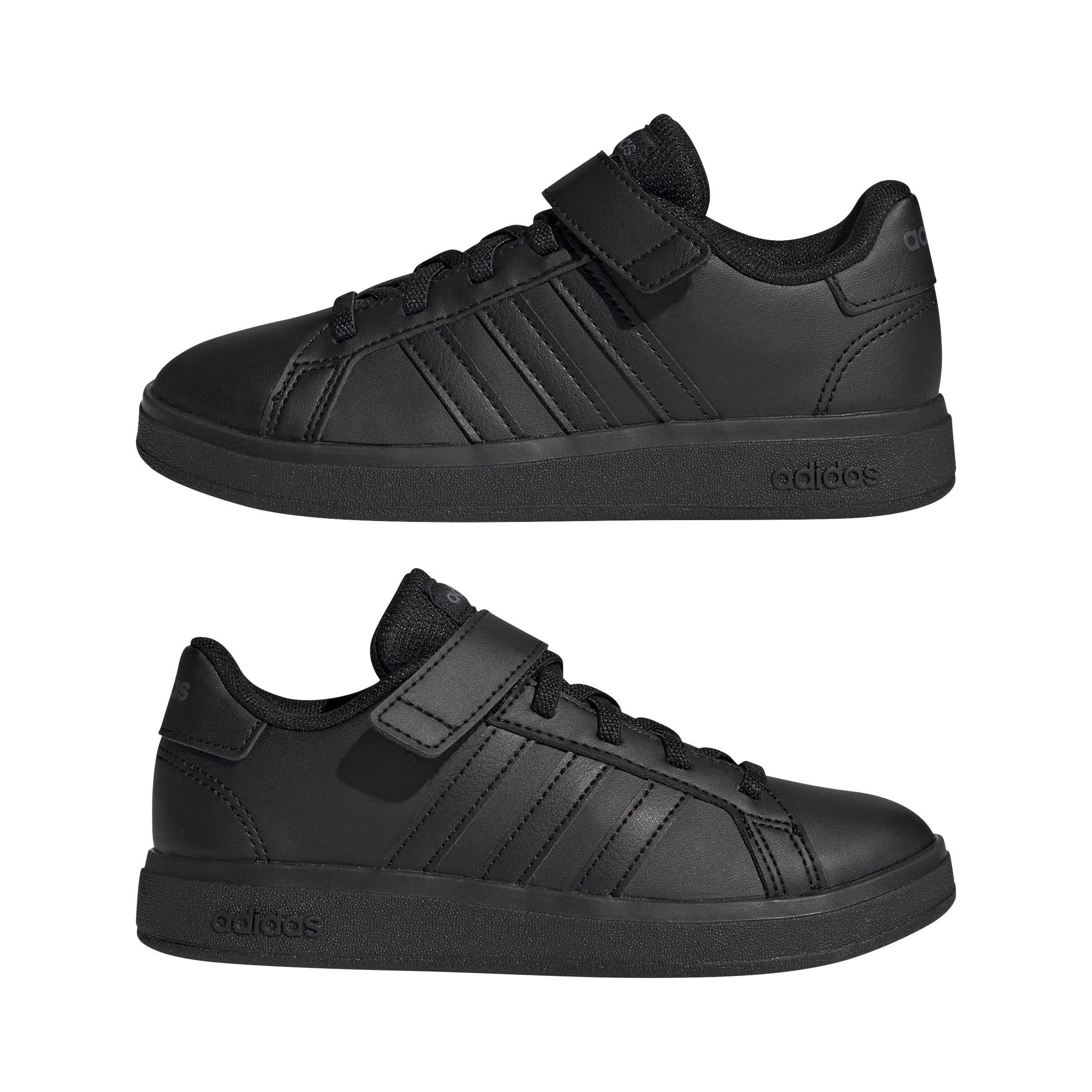 Kids Unisex Grand Court 2.0 Shoes, Black, A901_ONE, large image number 8