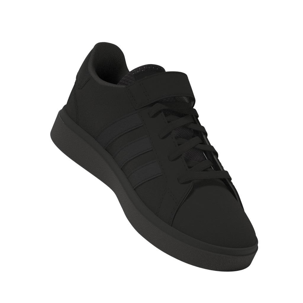 Kids Unisex Grand Court 2.0 Shoes, Black, A901_ONE, large image number 9