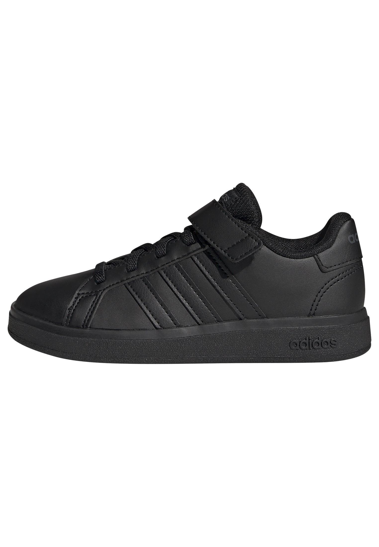 Kids Unisex Grand Court 2.0 Shoes, Black, A901_ONE, large image number 10