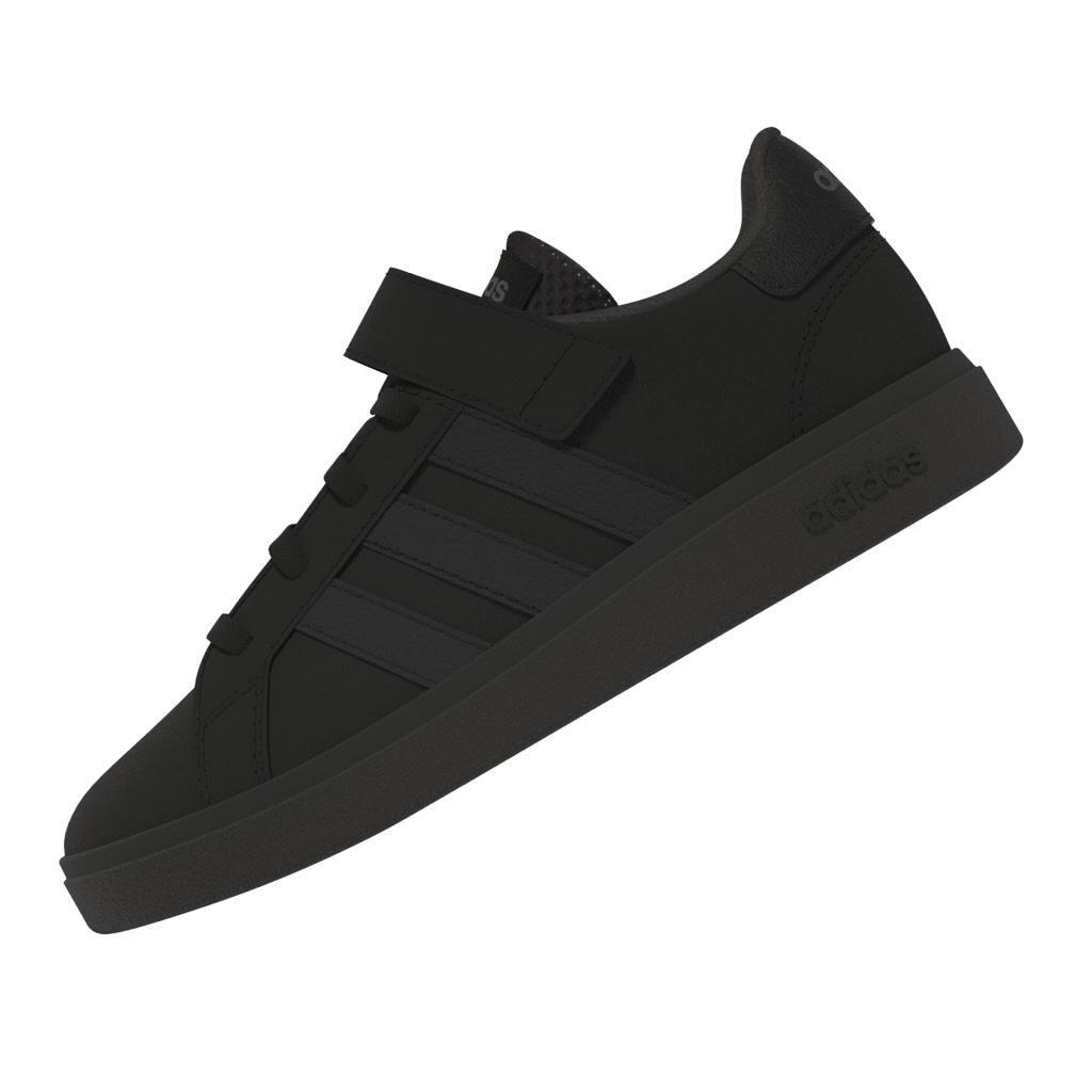 Kids Unisex Grand Court 2.0 Shoes, Black, A901_ONE, large image number 11