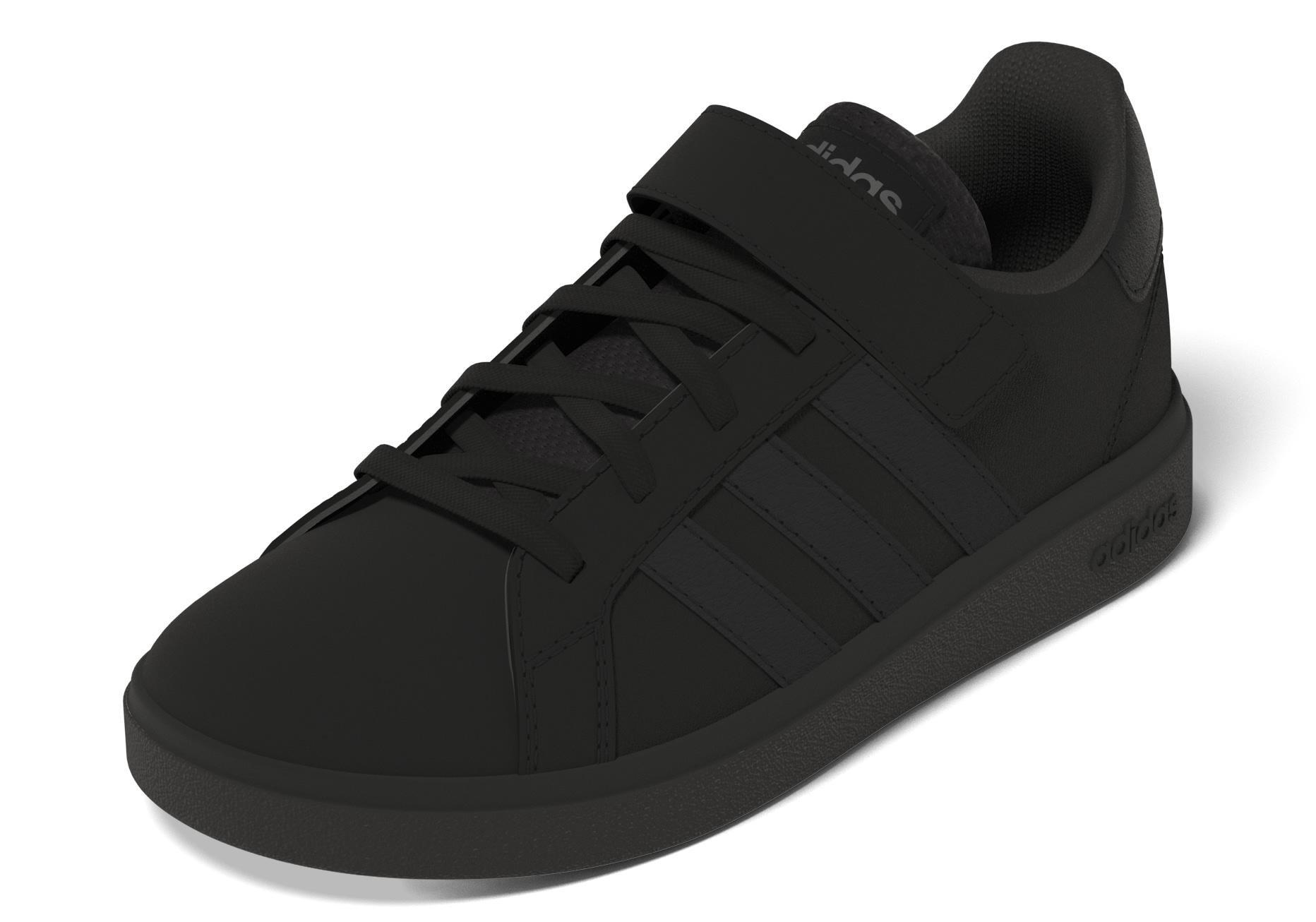 Kids Unisex Grand Court 2.0 Shoes, Black, A901_ONE, large image number 14