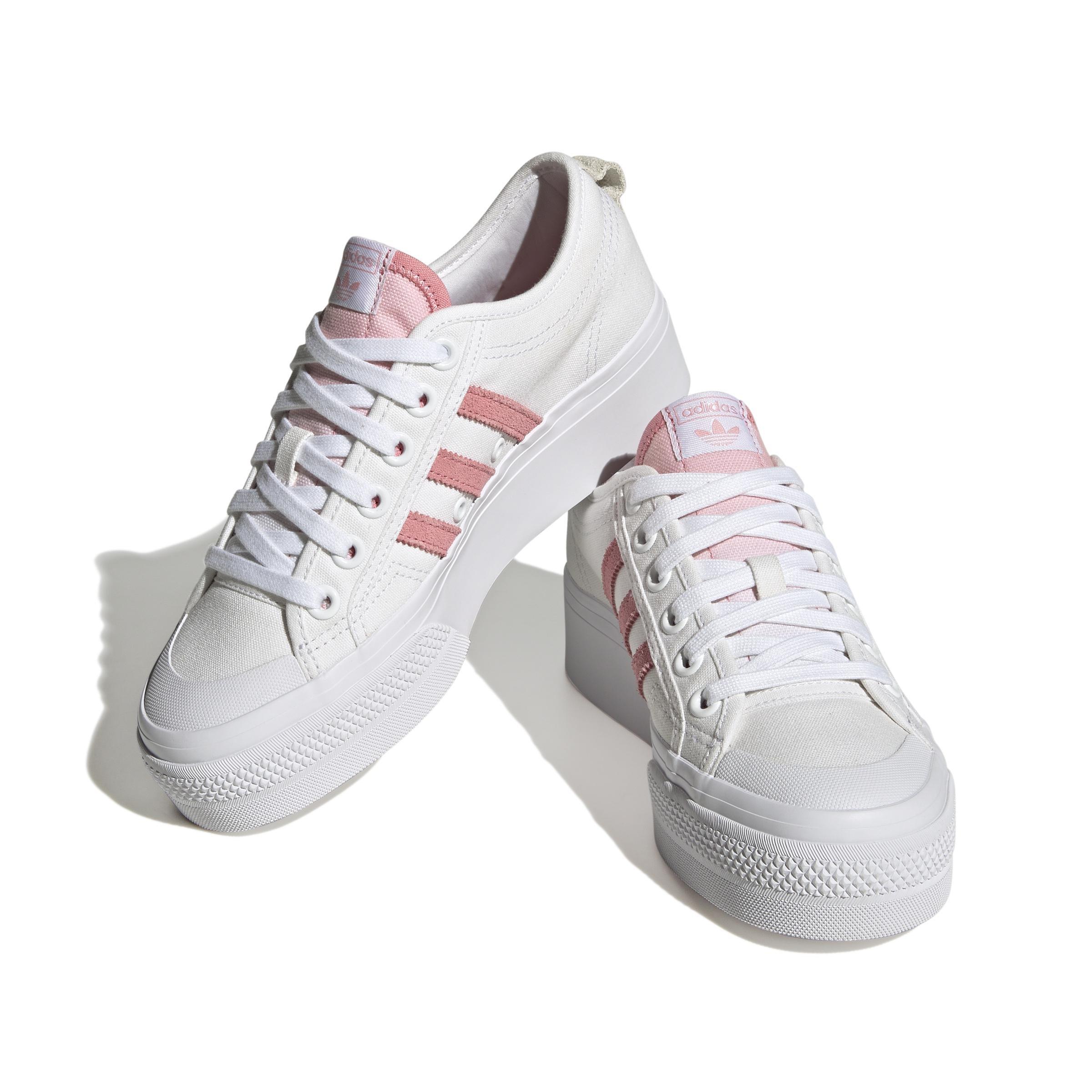 Nizza Platform Shoes, White, A901_ONE, large image number 1