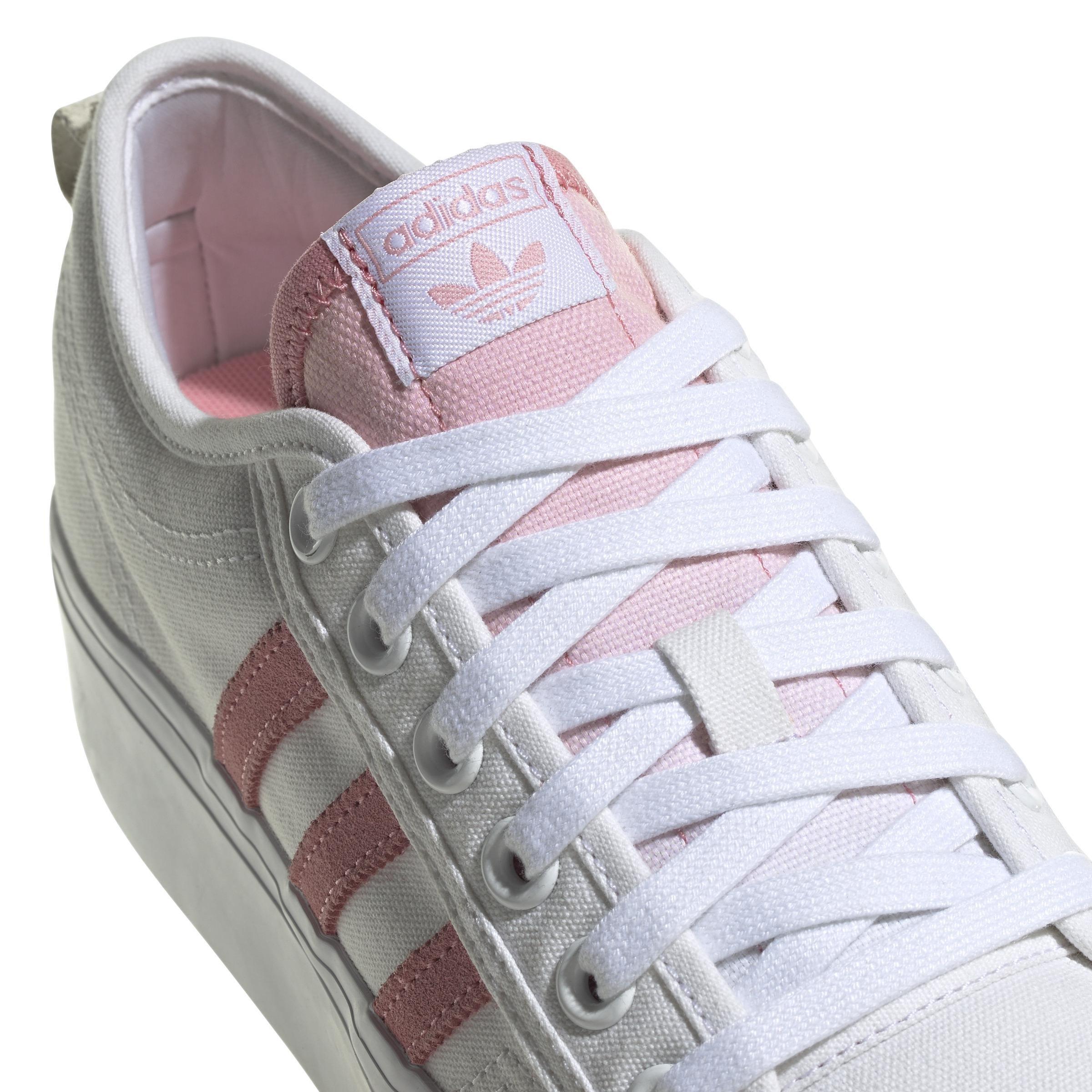 Nizza Platform Shoes, White, A901_ONE, large image number 4